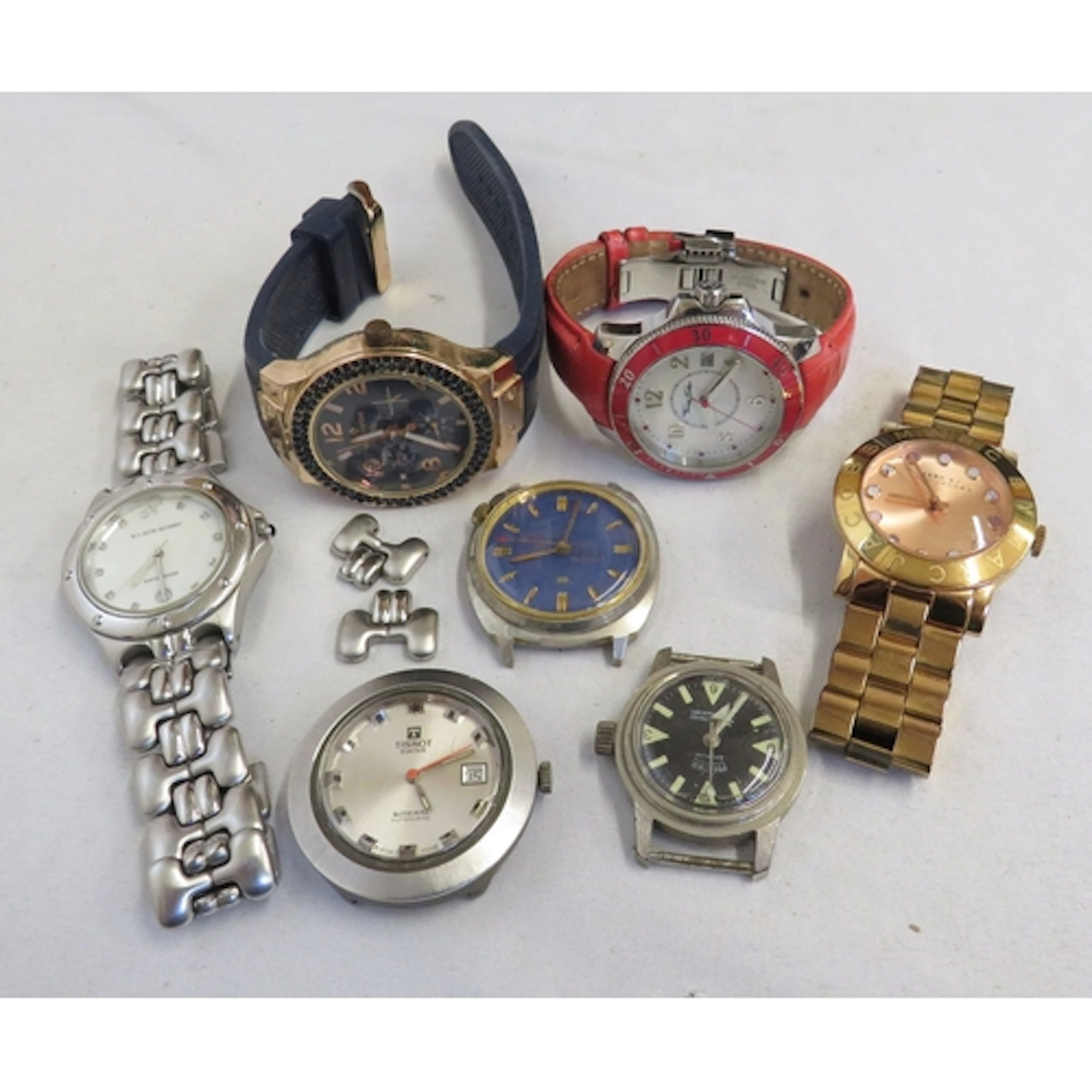 Gents Wristwatches incl. Klaus-Kobec mother of pearl dial, d...