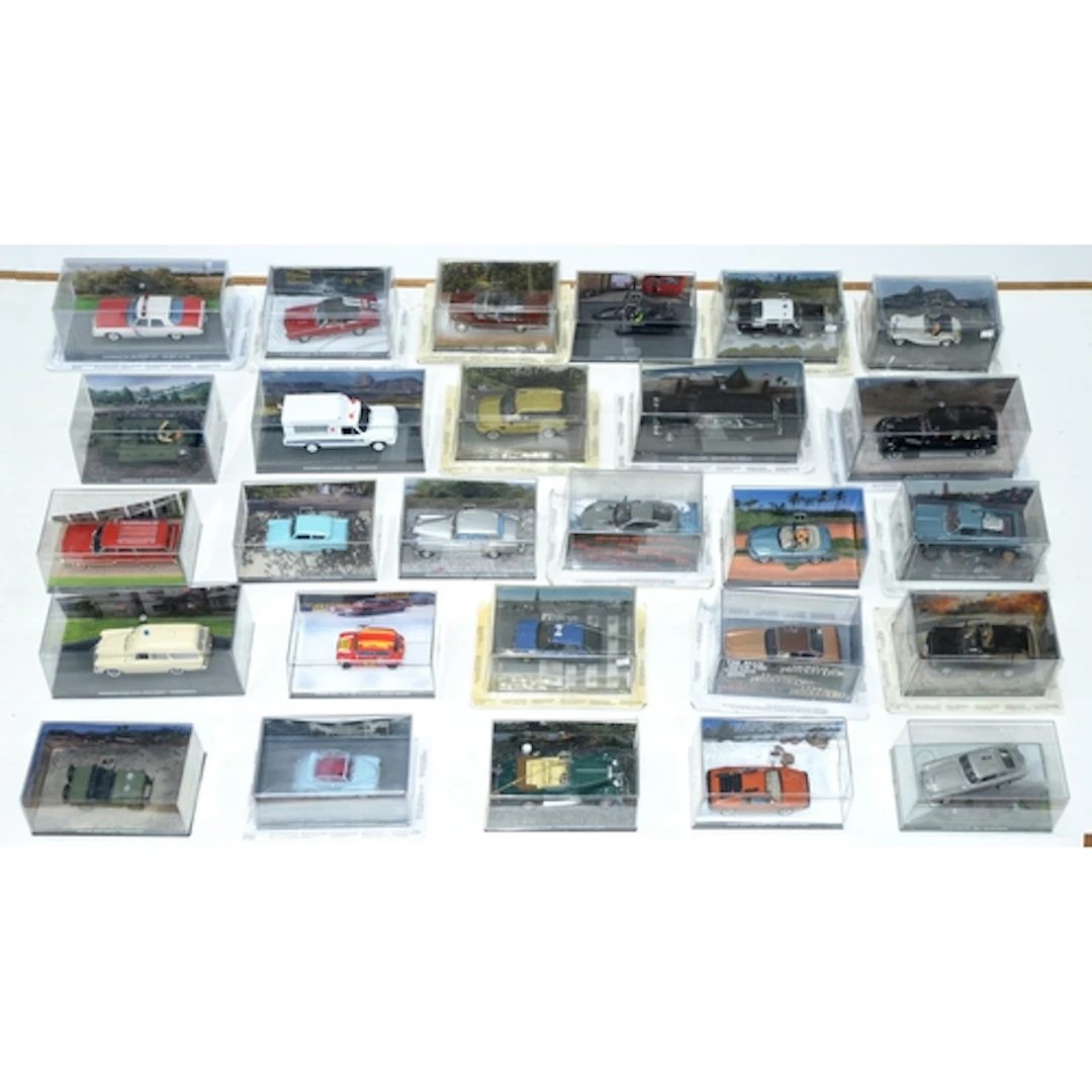 Miscellaneous James Bond 007 die cast model vehicles, by G E...
