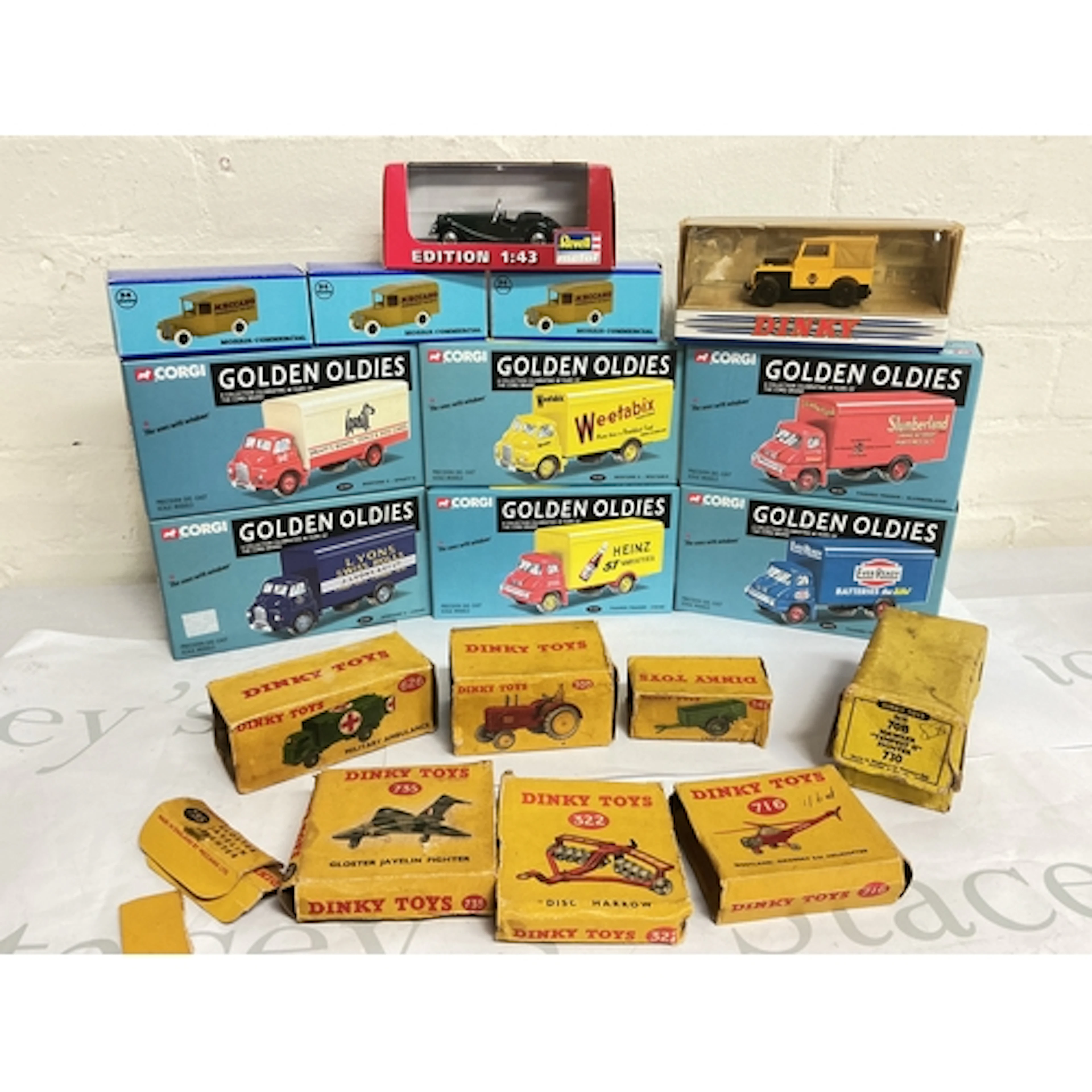 A Collection Of Six Corgi Golden Oldies, 2 Others And Origin...