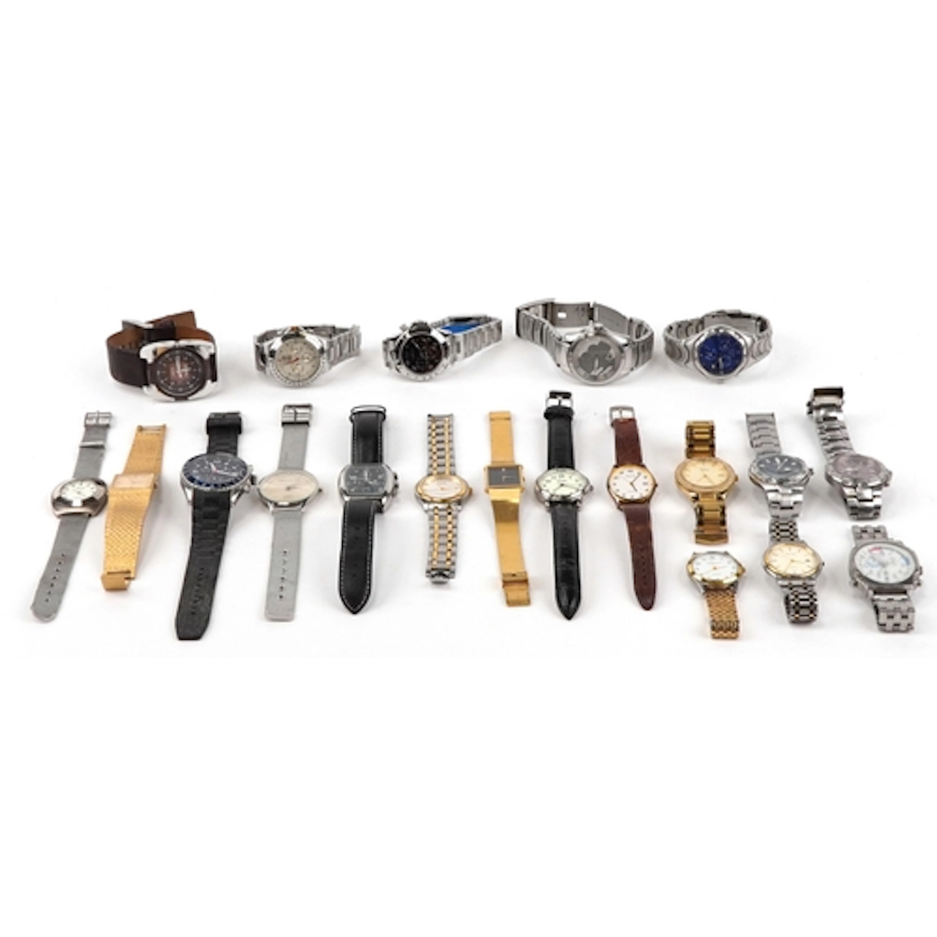 Vintage and later gentlemen's wristwatches including Philip ...