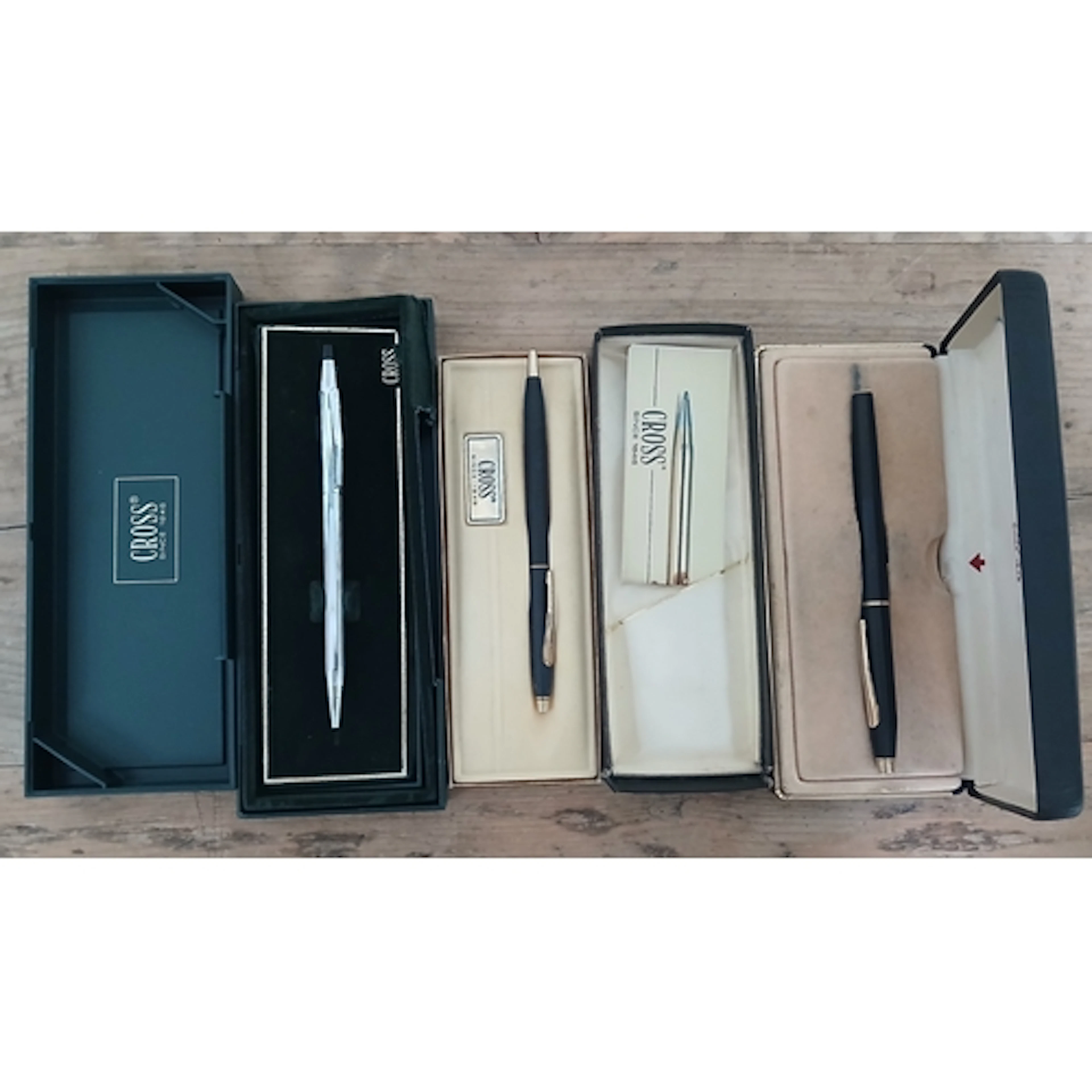 Three Cross pens.