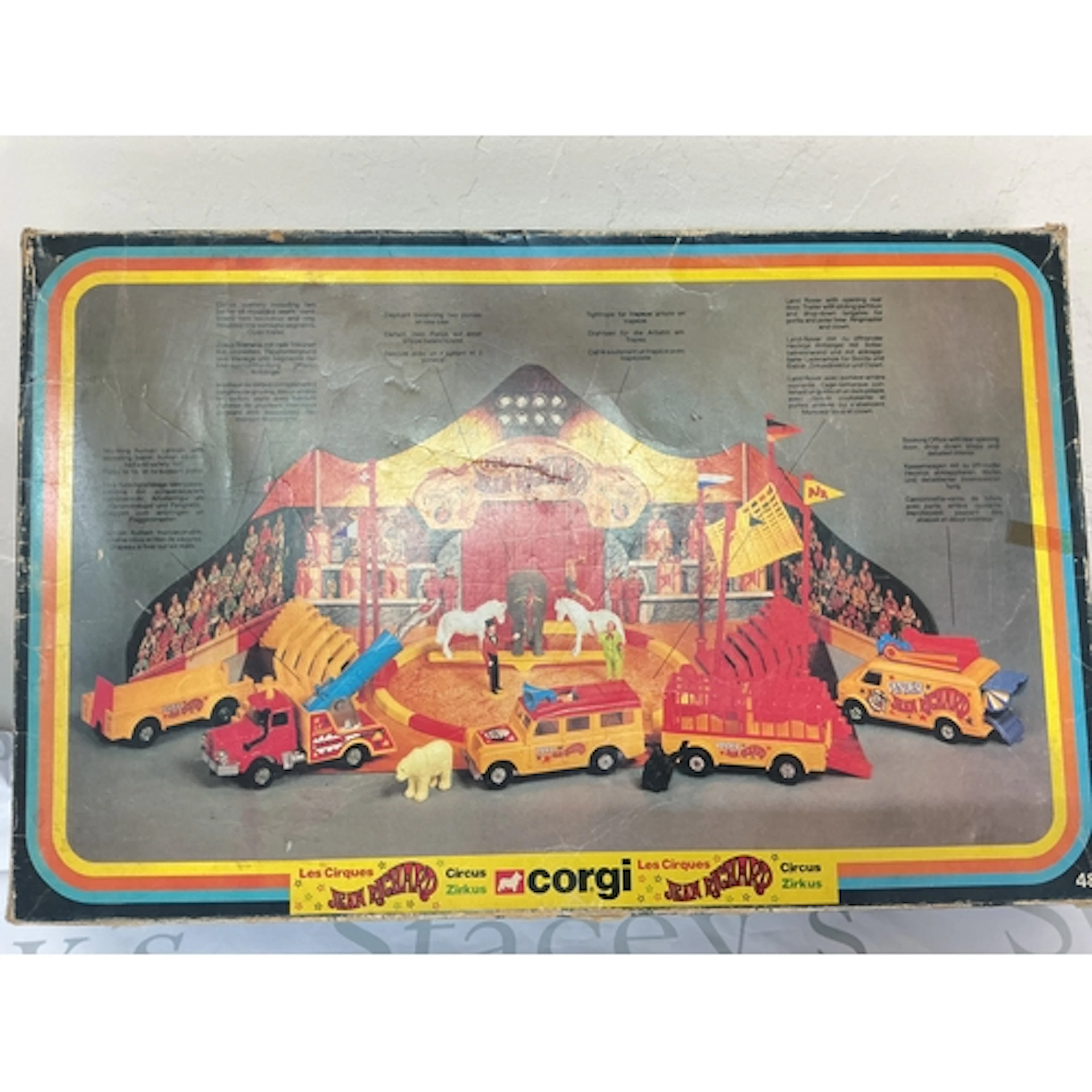 A Boxed Corgi Jean Richard’s Circus Set #48. No ...