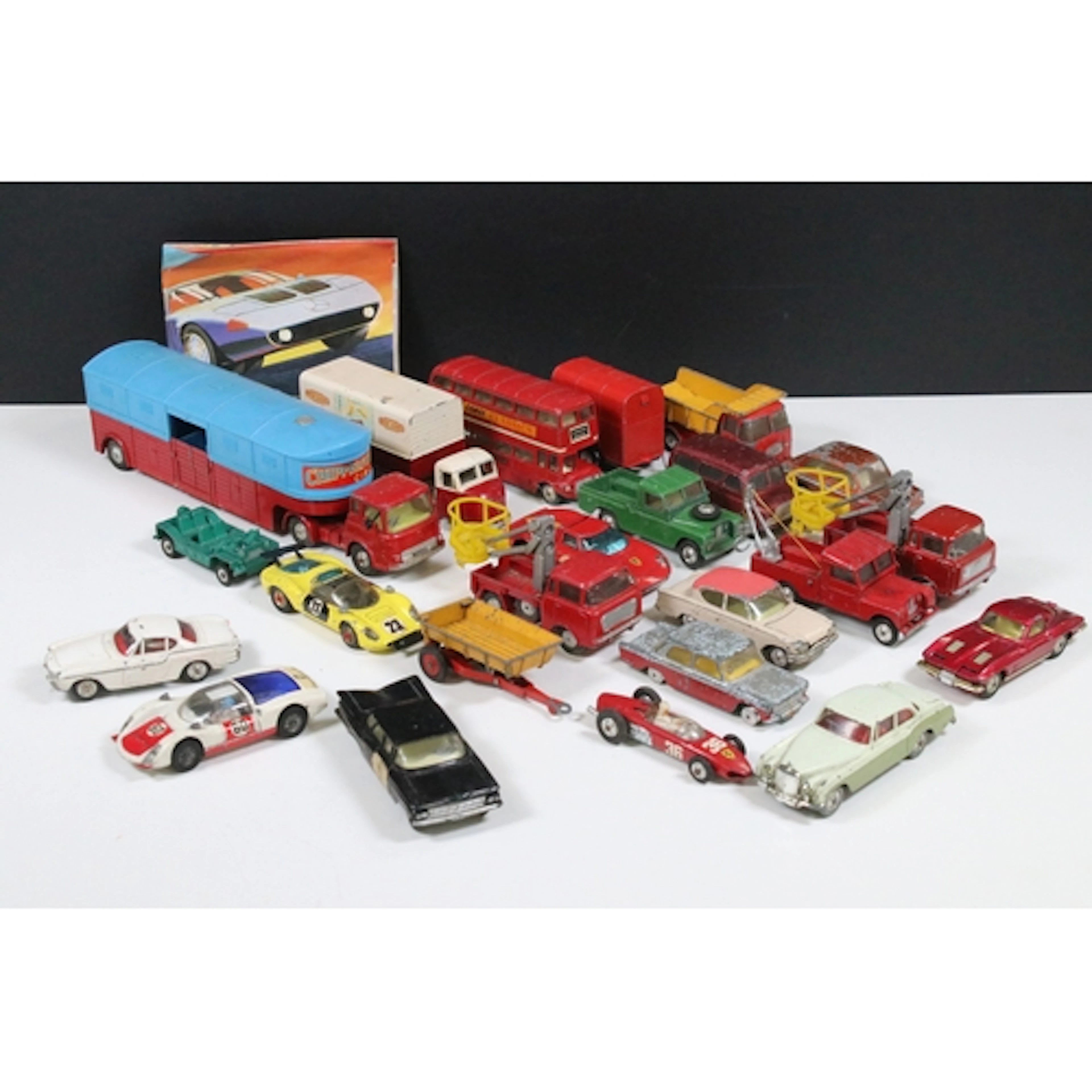 23 Mid 20th C diecast models featuring Corgi & Budgie exampl...