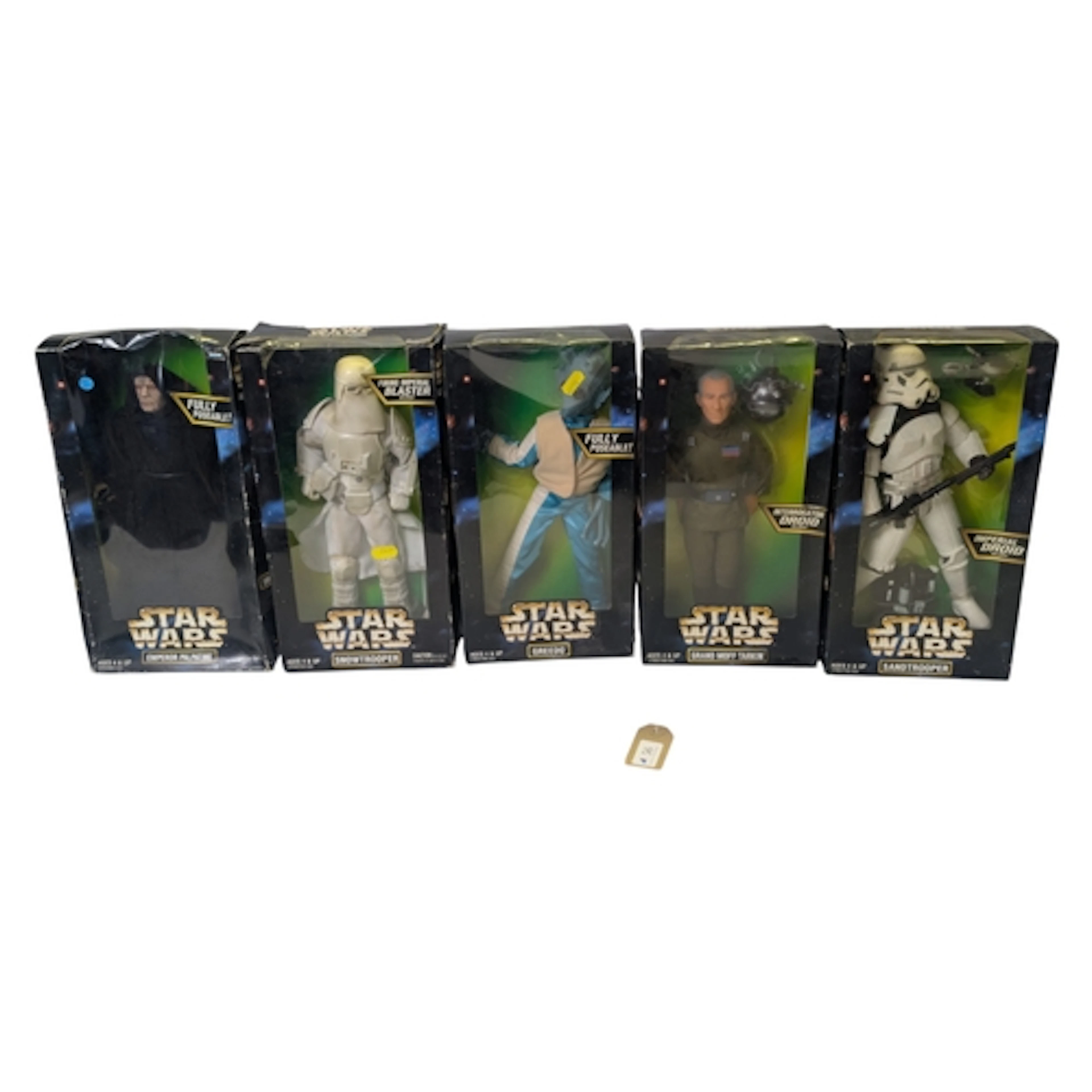 5 x 1997/98 Kenner Star Wars Action Collection 12" figures: ...