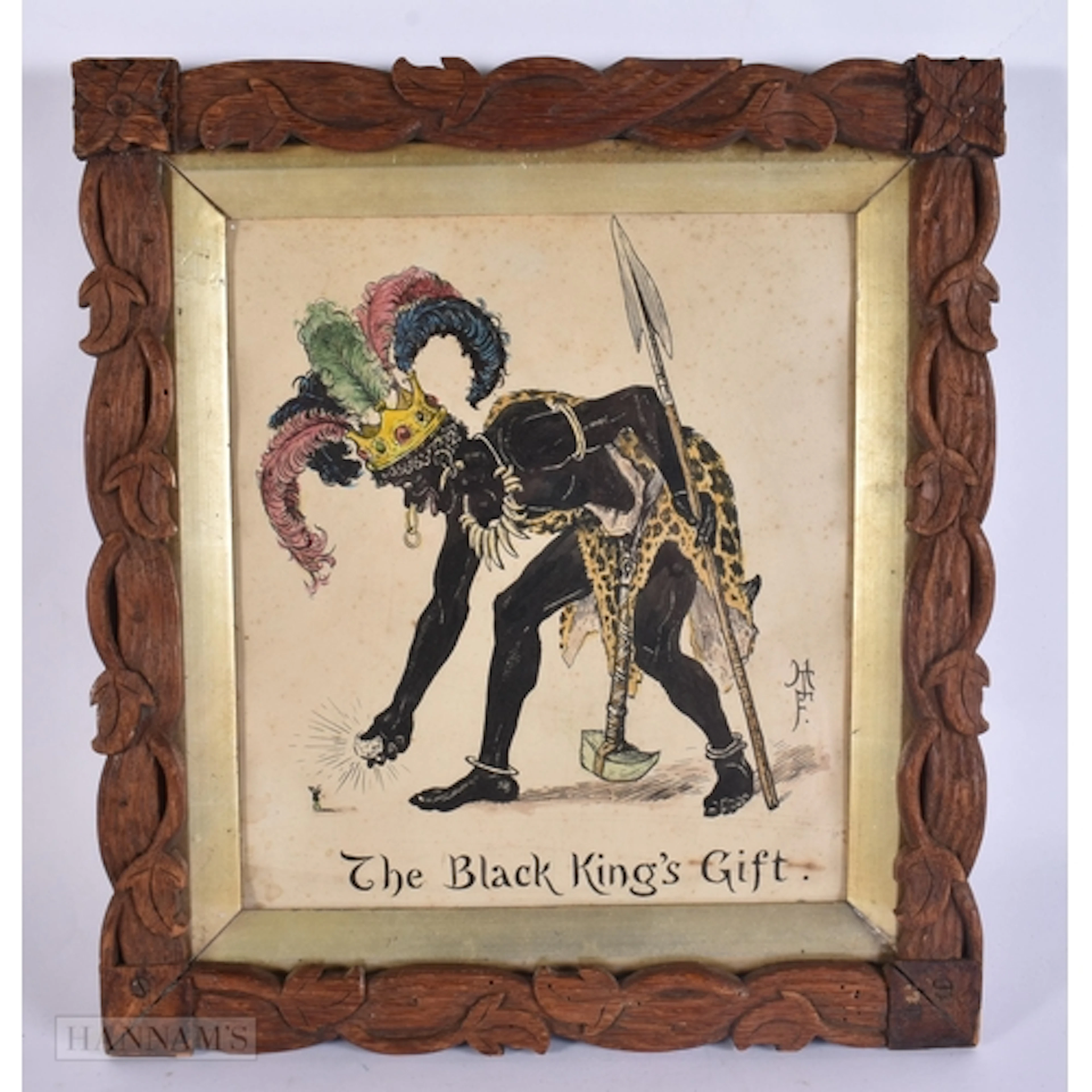 Henry Justice Ford (1860-1941) Watercolour, The Black Kings ...
