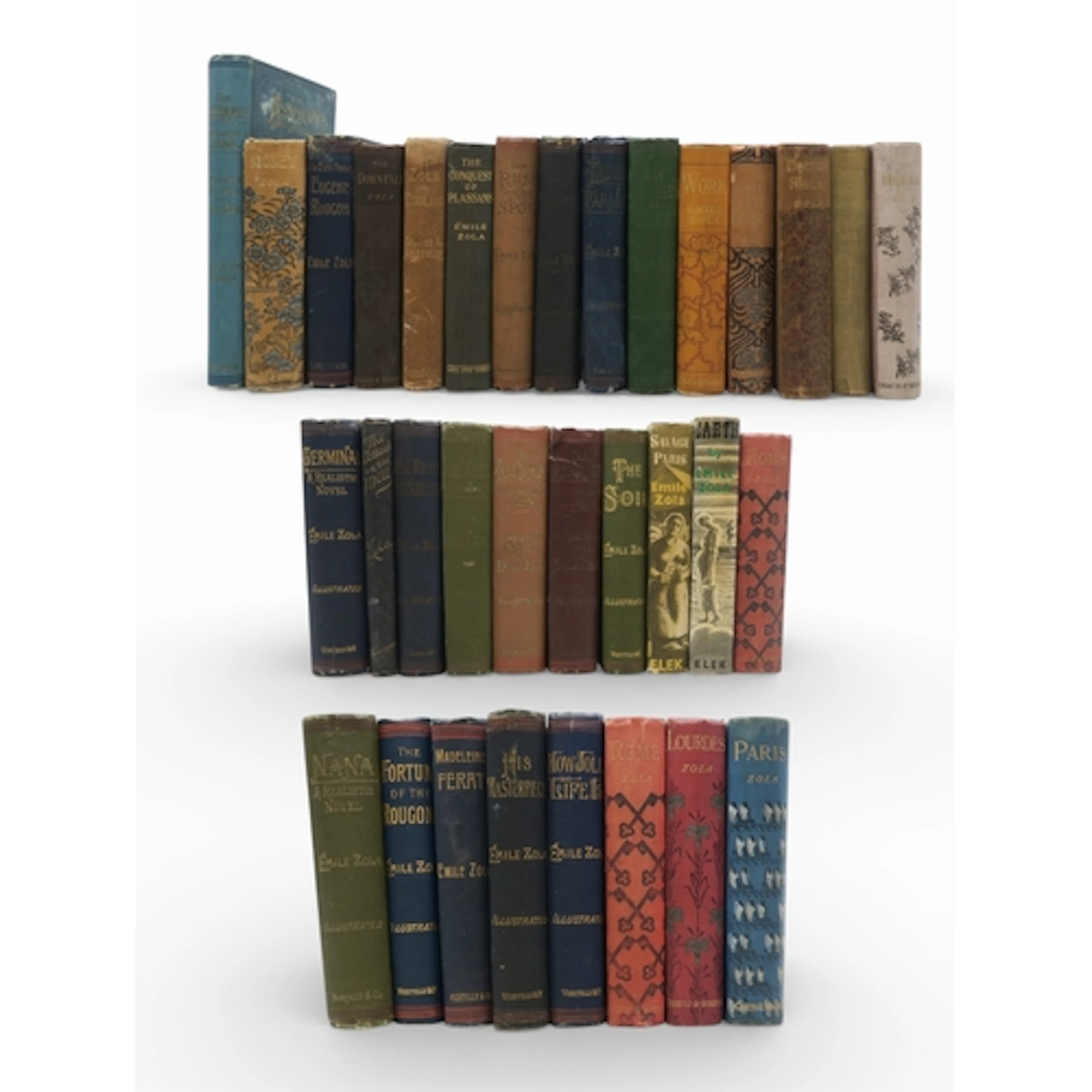 Zola (Emile) The Soil London, Vizetelly & Co., 1888, fir...