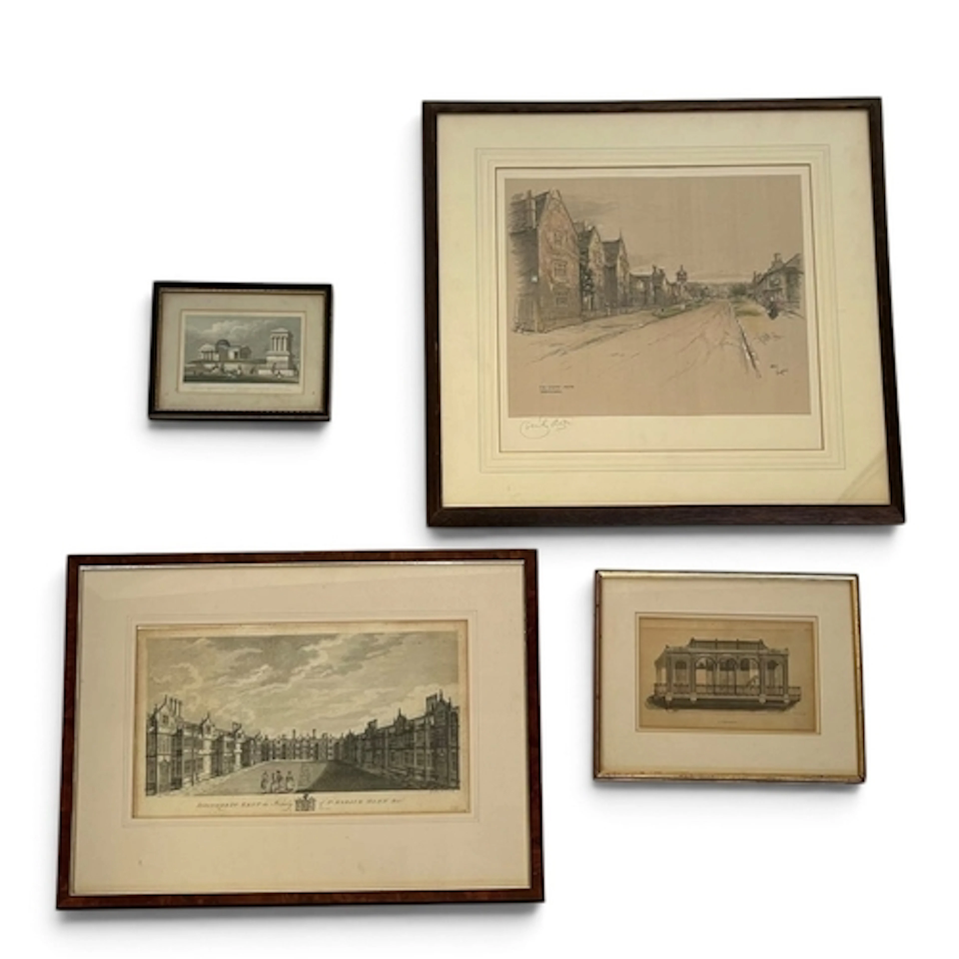 CECIL ALDIN (1870-1935): A SIGNED PRINT 'THE LYGON ARMS BROA...