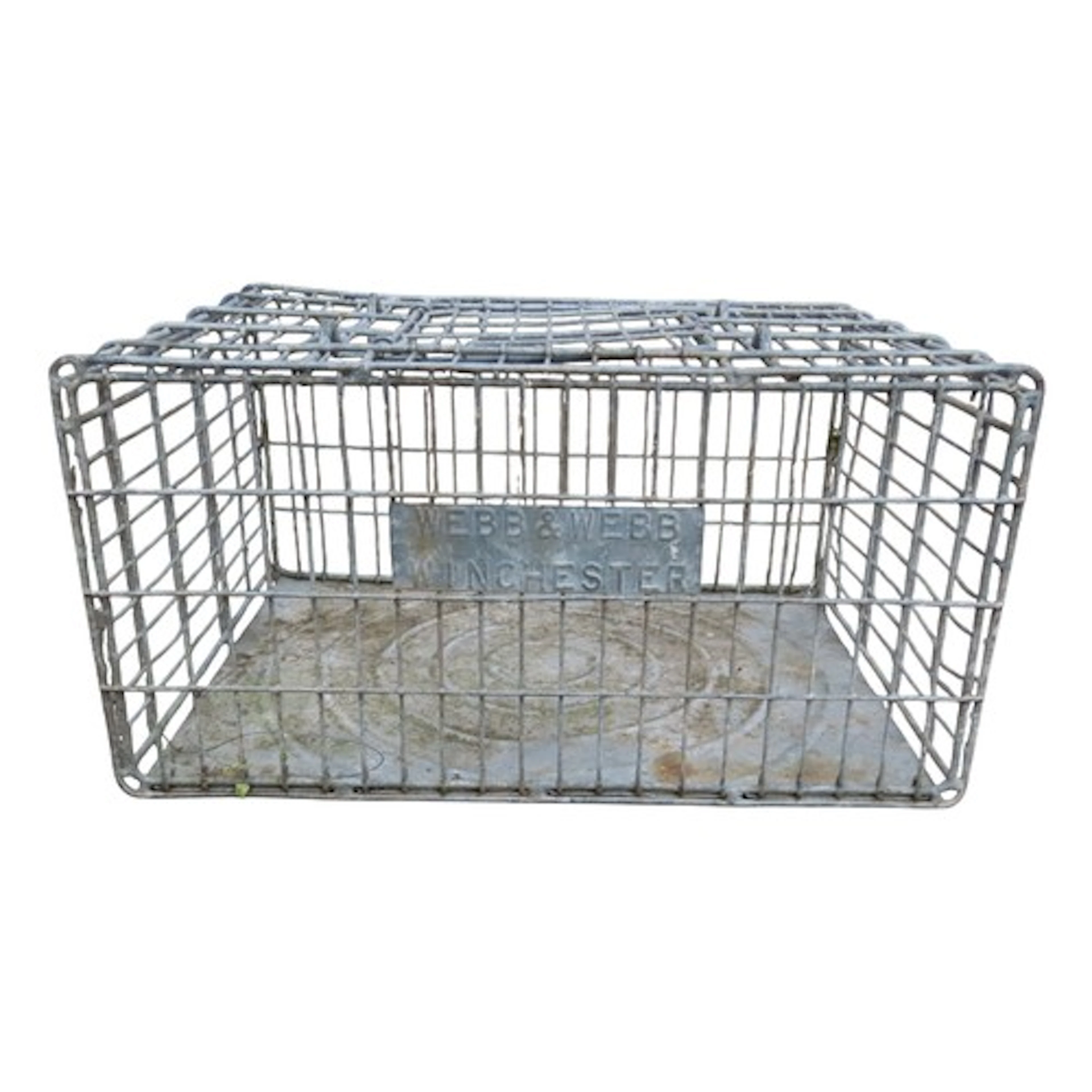 A Webb & Webb Winchester vintage heavy gauge galvanised stee...