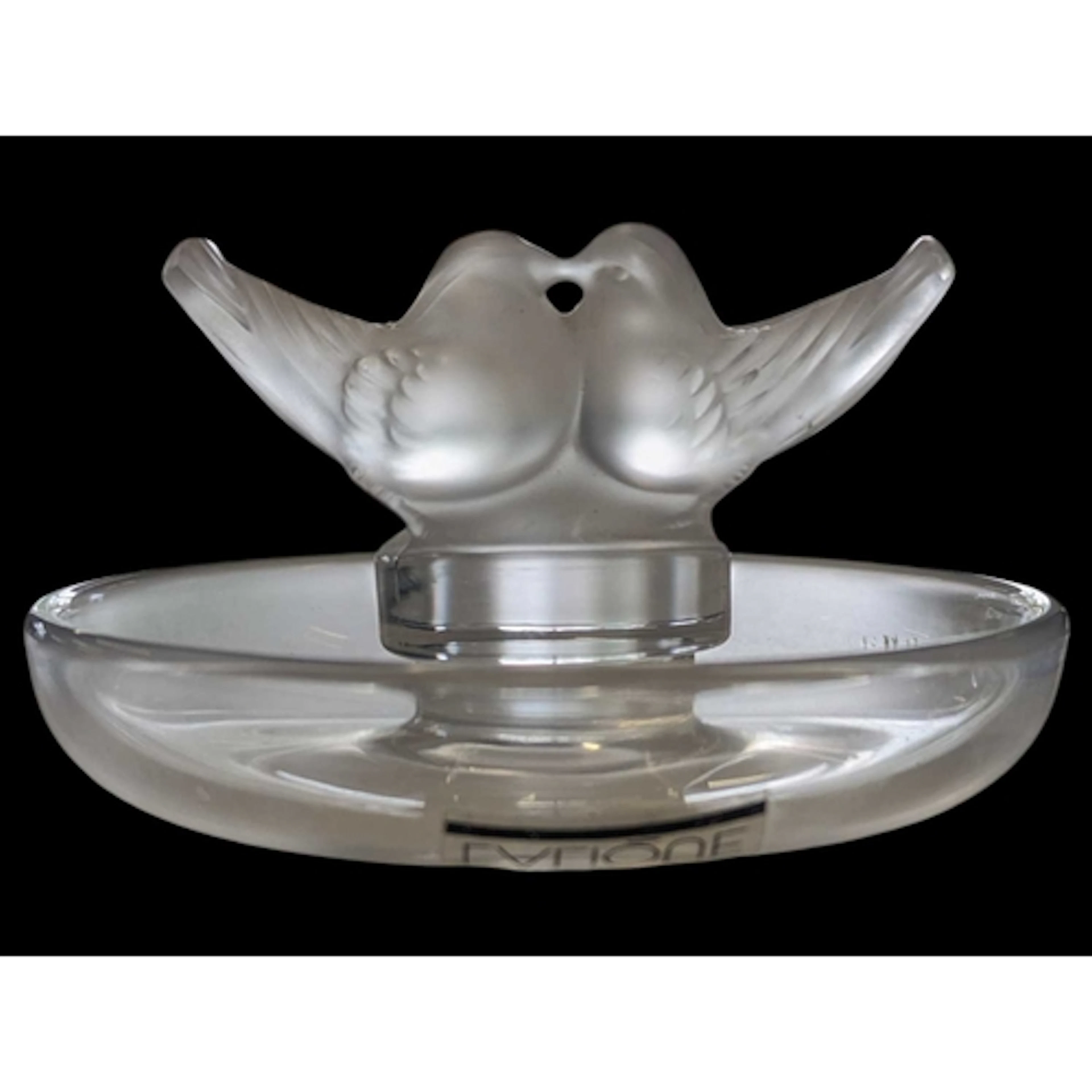 Lalique, Paris - A contemporary studio art glass sculpture /...