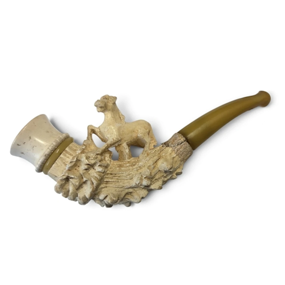 An antique Meerschum Pipe.