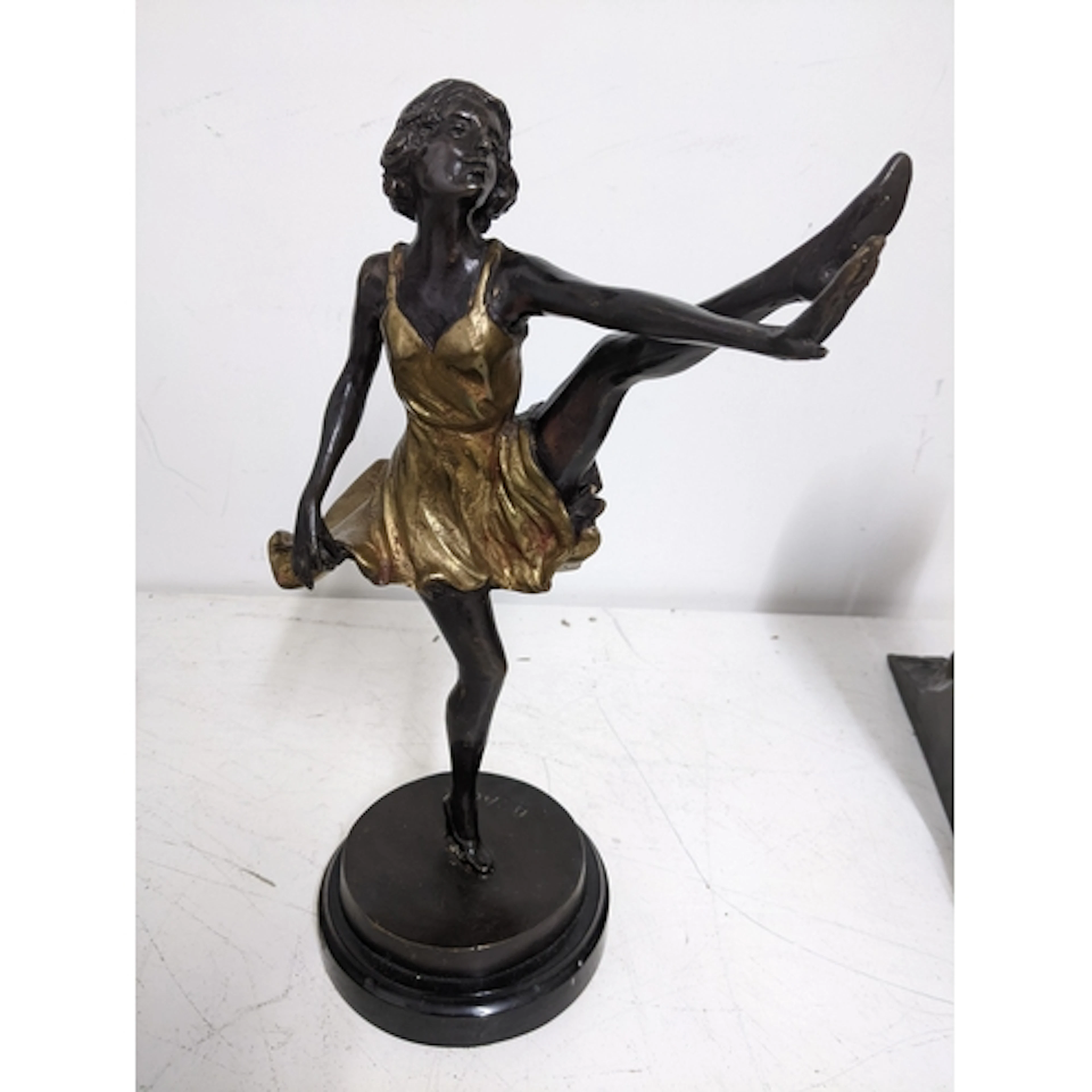 After Bruno Zach (1891-1935) - a late 20th century patinated...