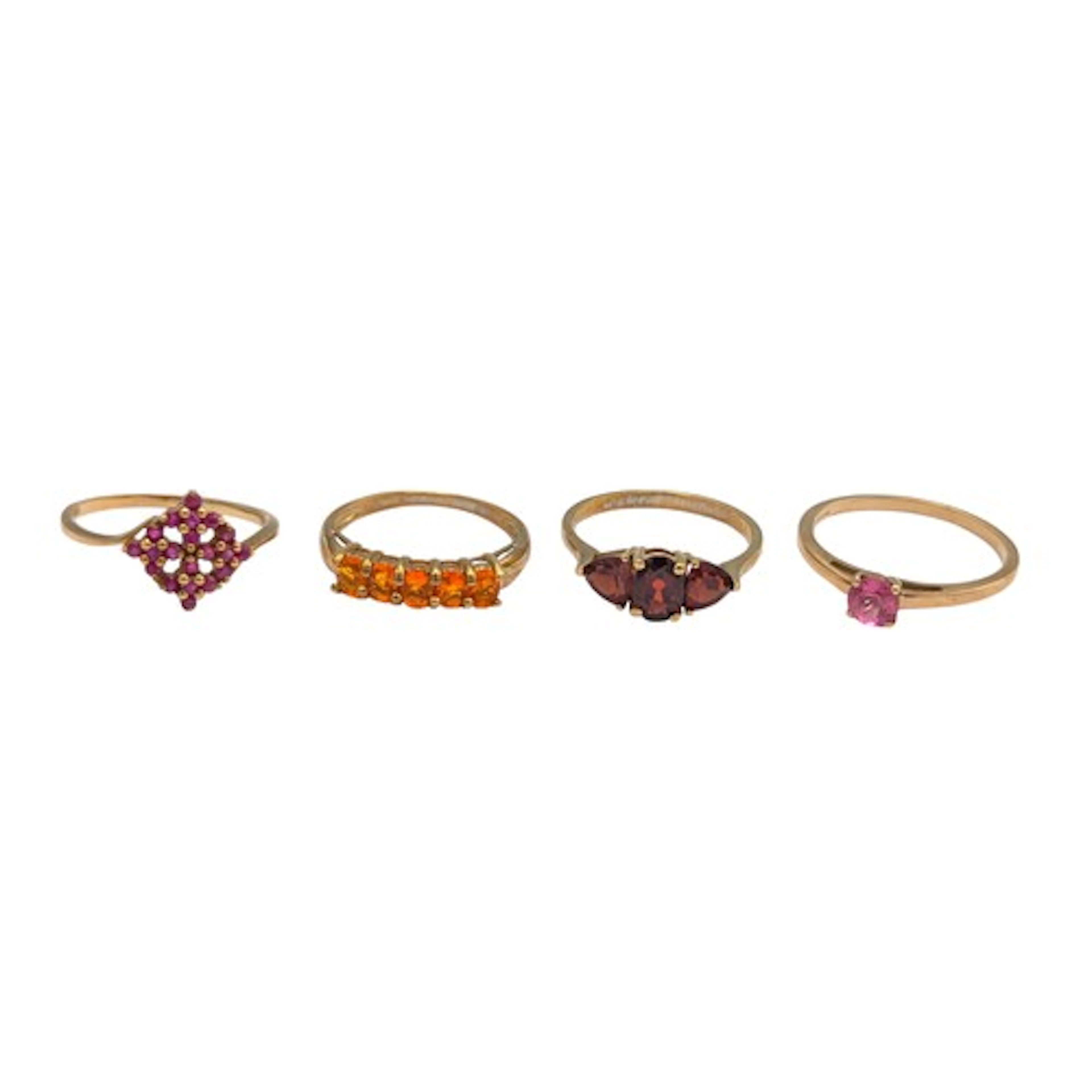 A ruby cluster 9ct gold ring, melee set cross lattice, size ...
