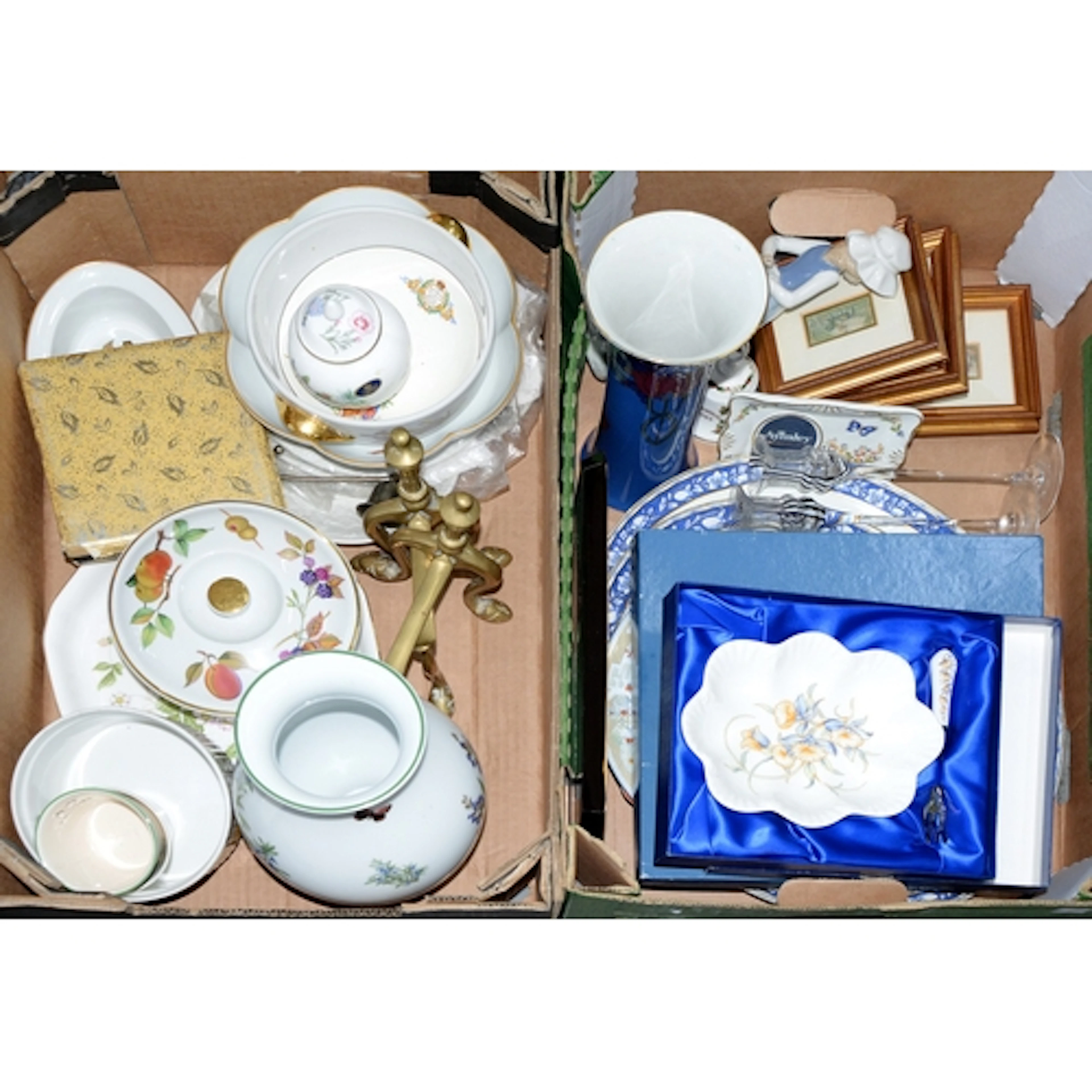 Miscellaneous ceramics, to include Worcester Evesham, Wedgwo...