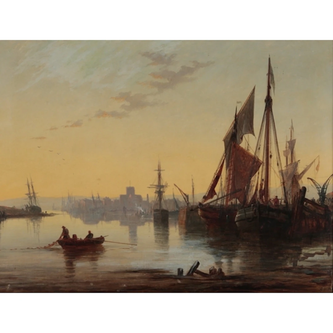 Richard Henry Nibbs (British, 1816–1893) 'West Arm of Shore...