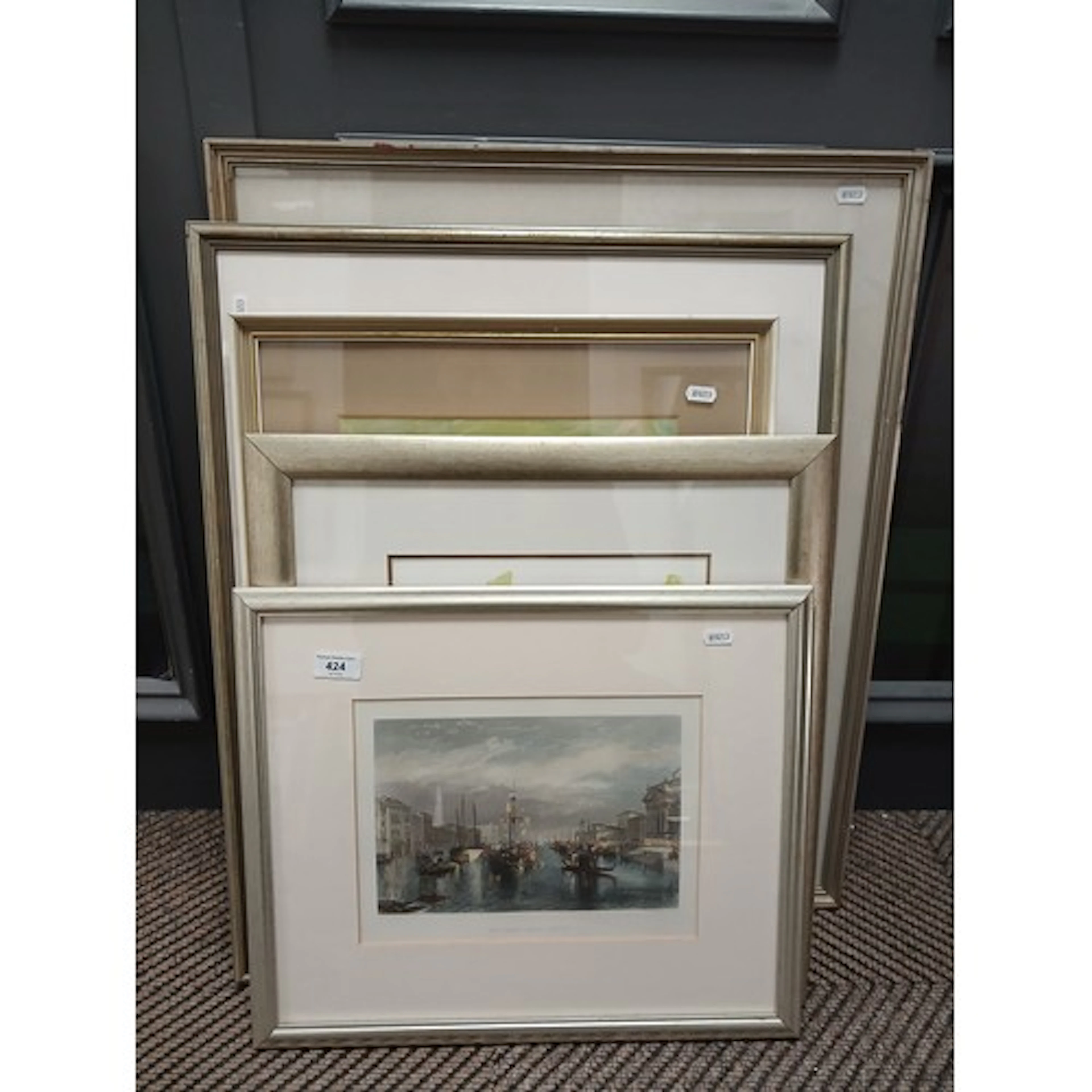 Collection of five framed pictures to include limited editio...