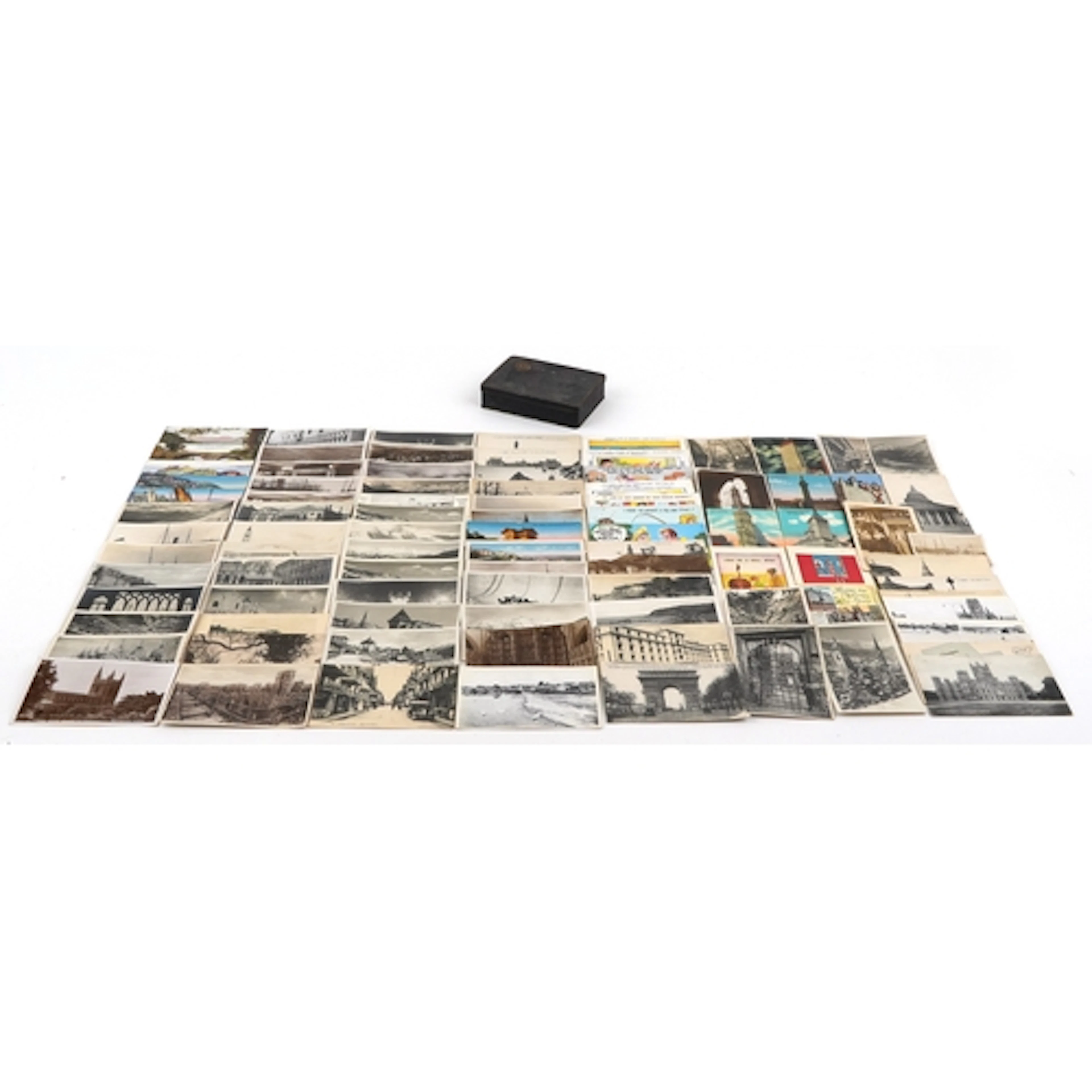 Early 20th century and later postcards, mostly topographical...