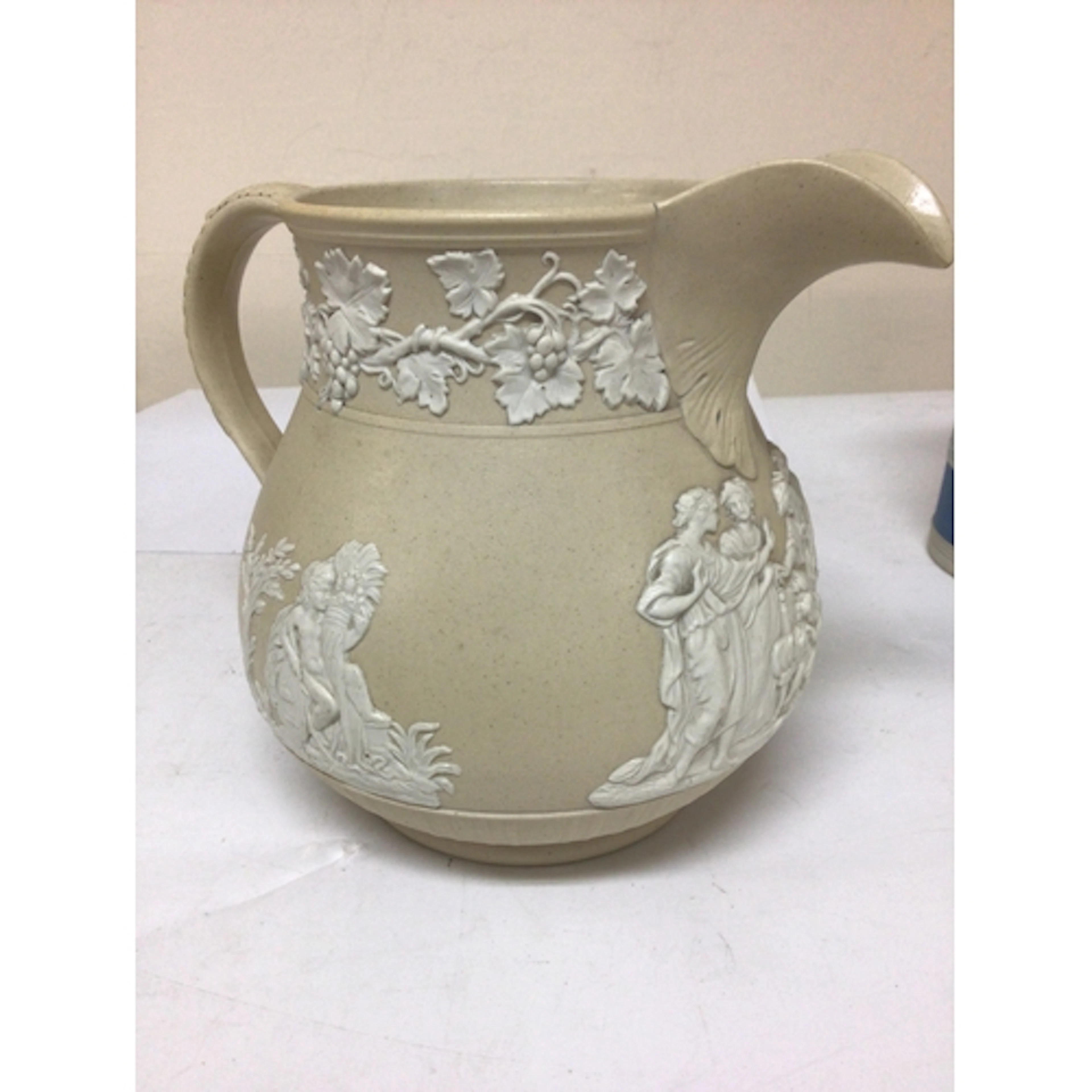 A rare English early 19th century 1810-1830 pitcher ceramic ...