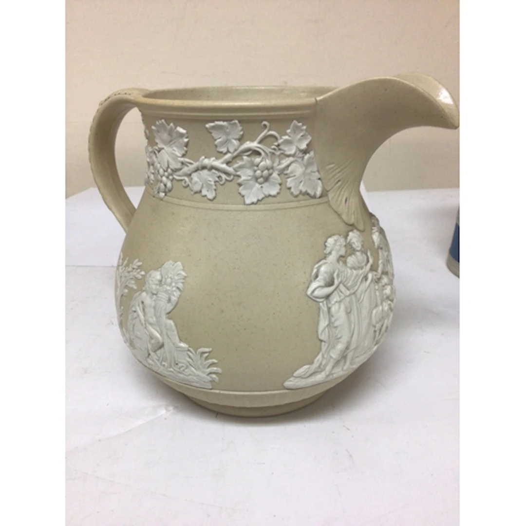 A rare English early 19th century 1810-1830 pitcher ceramic ...