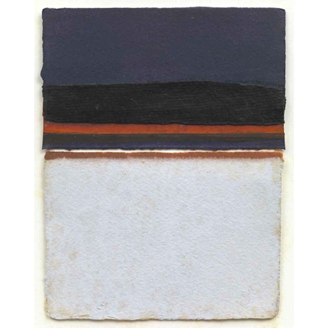 § John MILLER (1931-2002) Beach Horizon Gouache collage, sta...