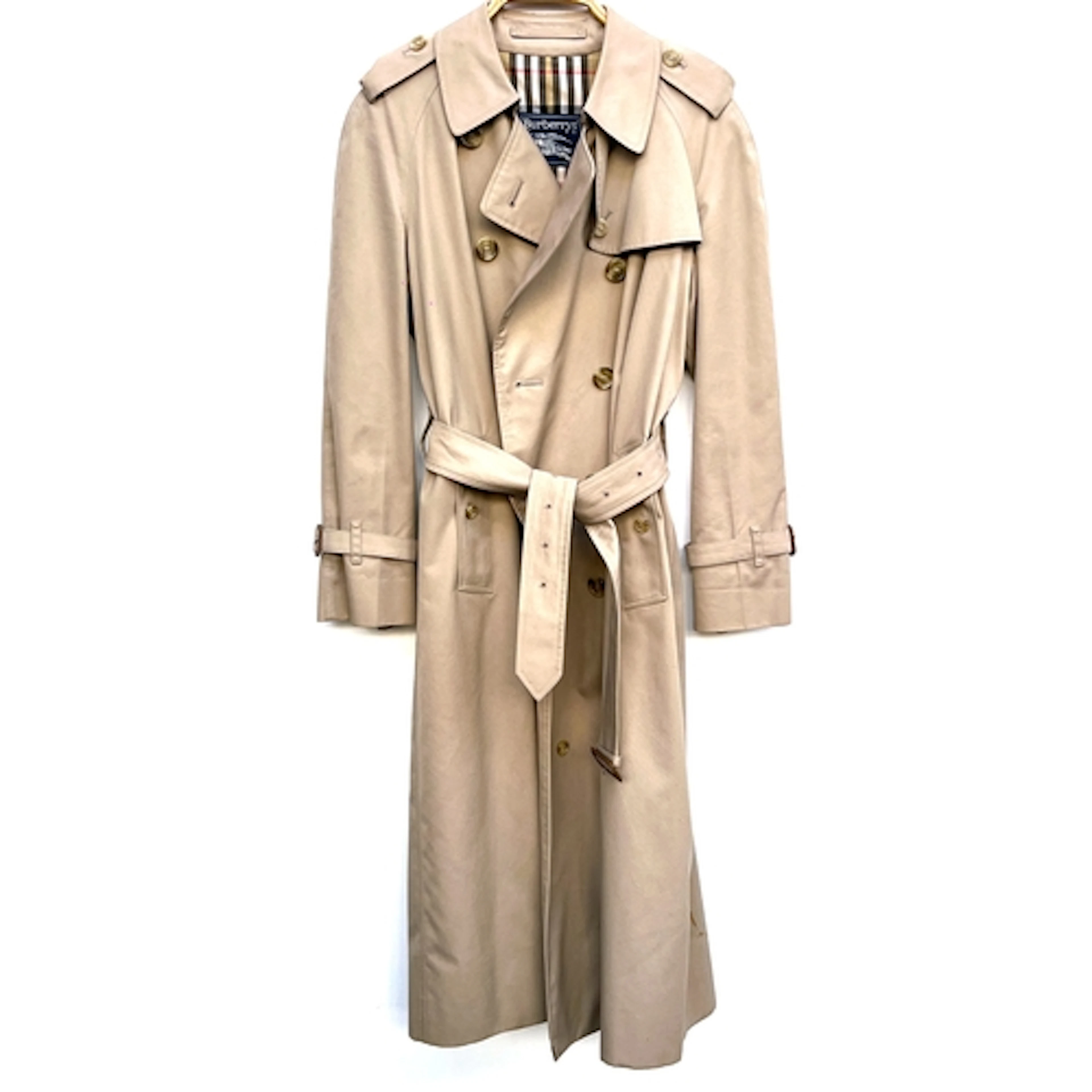 A Burberrys trench coat, size 12 petite