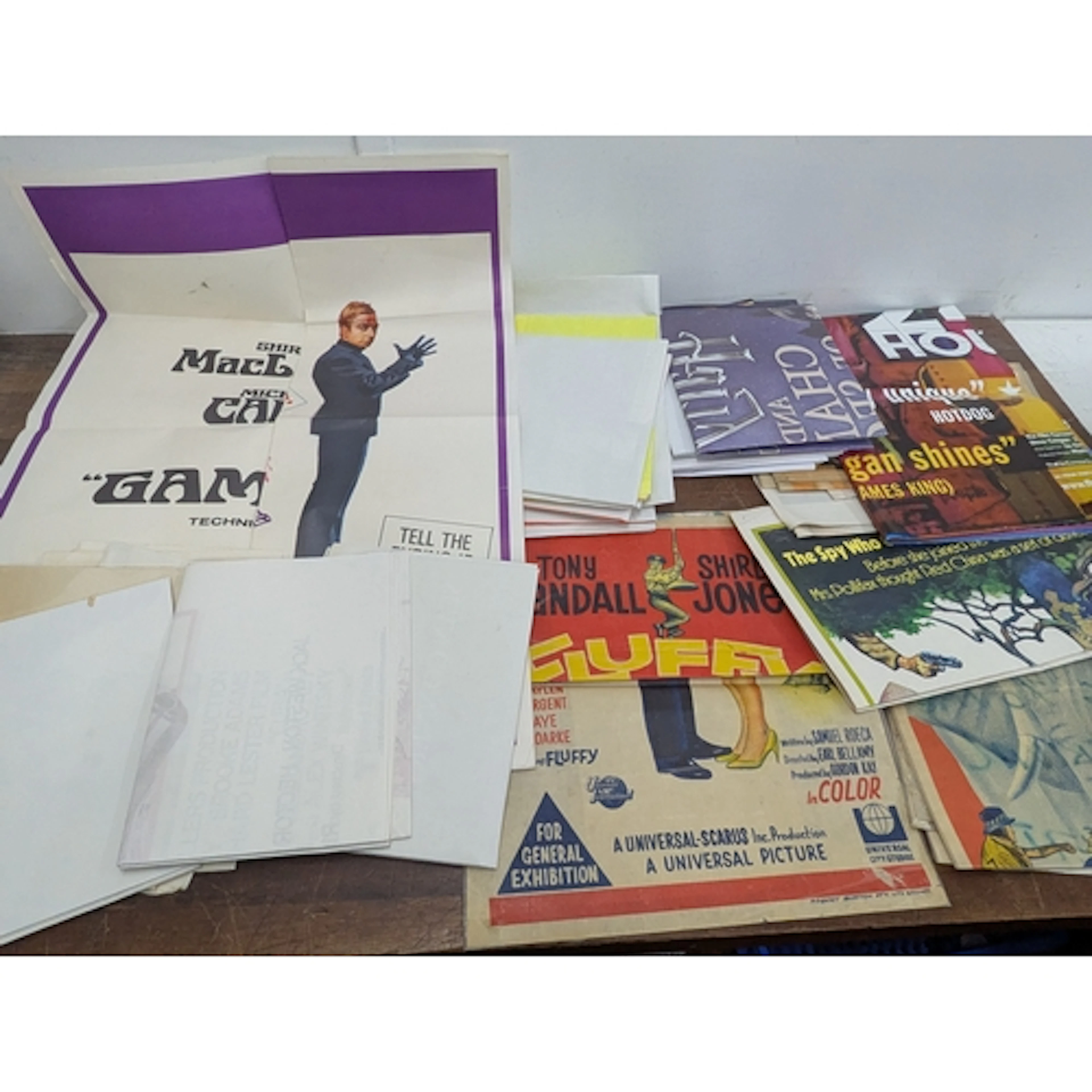 Film posters, a collection of film and publicity posters, fo...