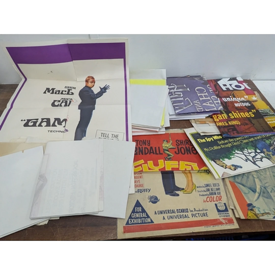 Film posters, a collection of film and publicity posters, fo...