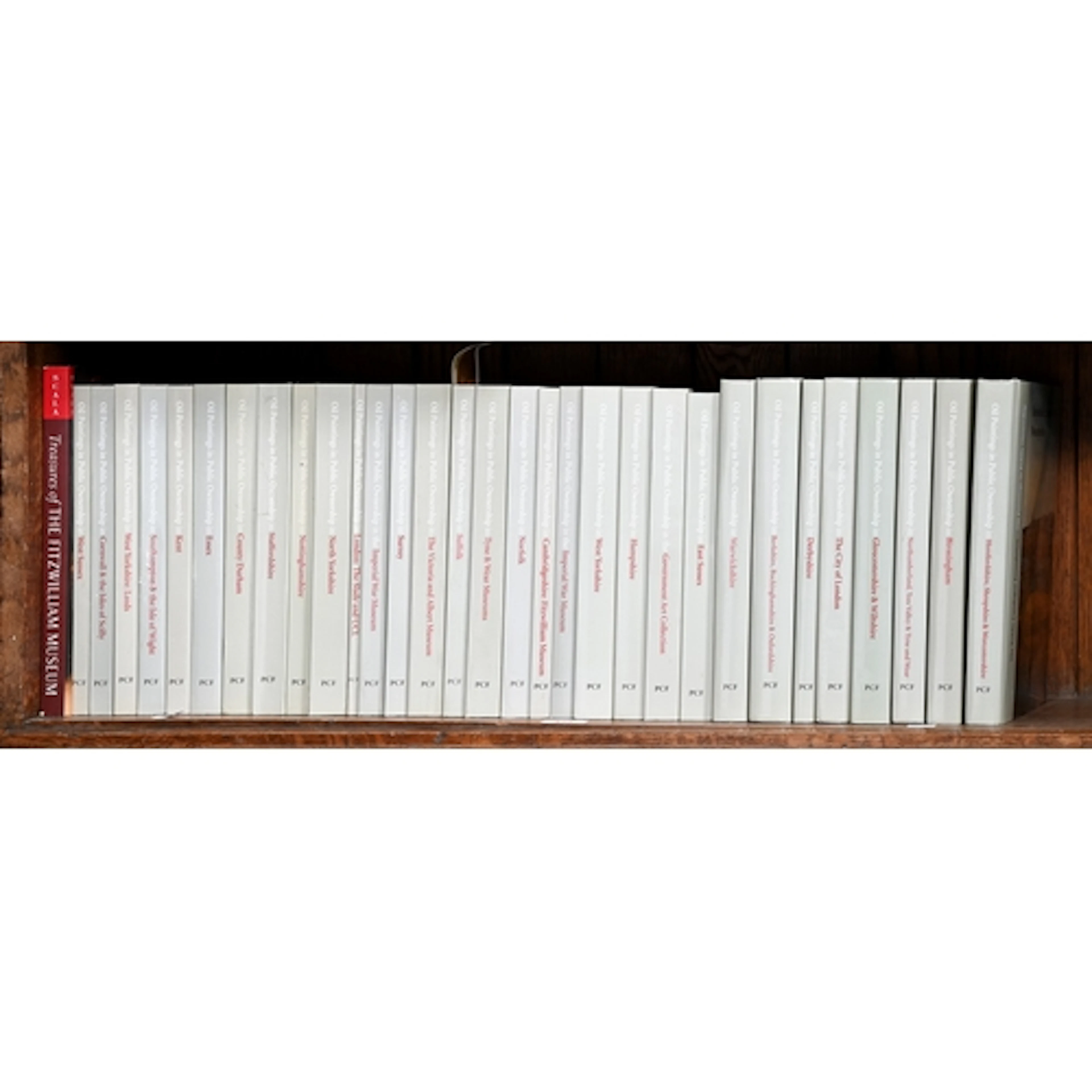 Art History. Thirty-one volumes of Oil Paintings In Public O...
