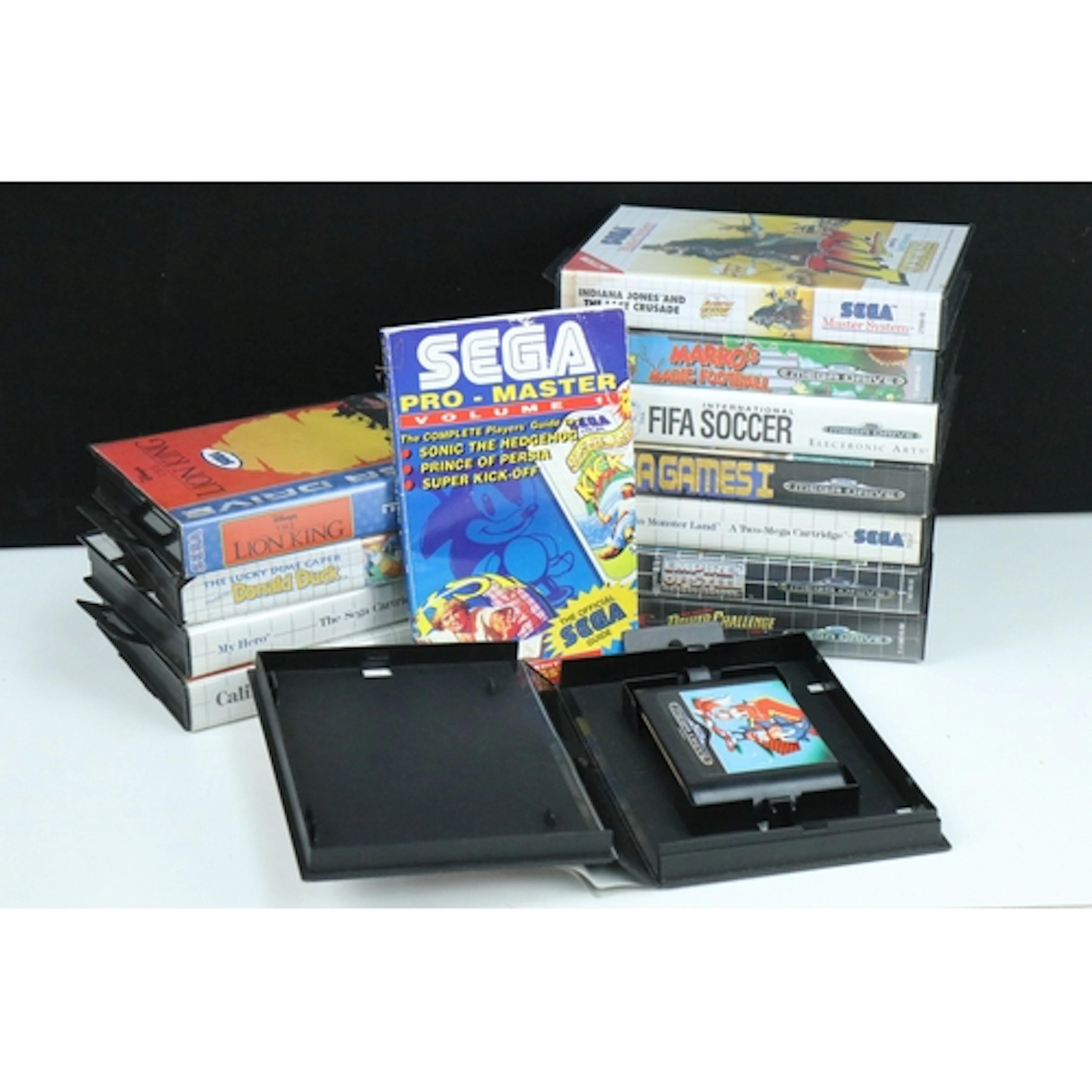 Retro Gaming - 11 Cased Sega games to include 7 x Mega Drive...