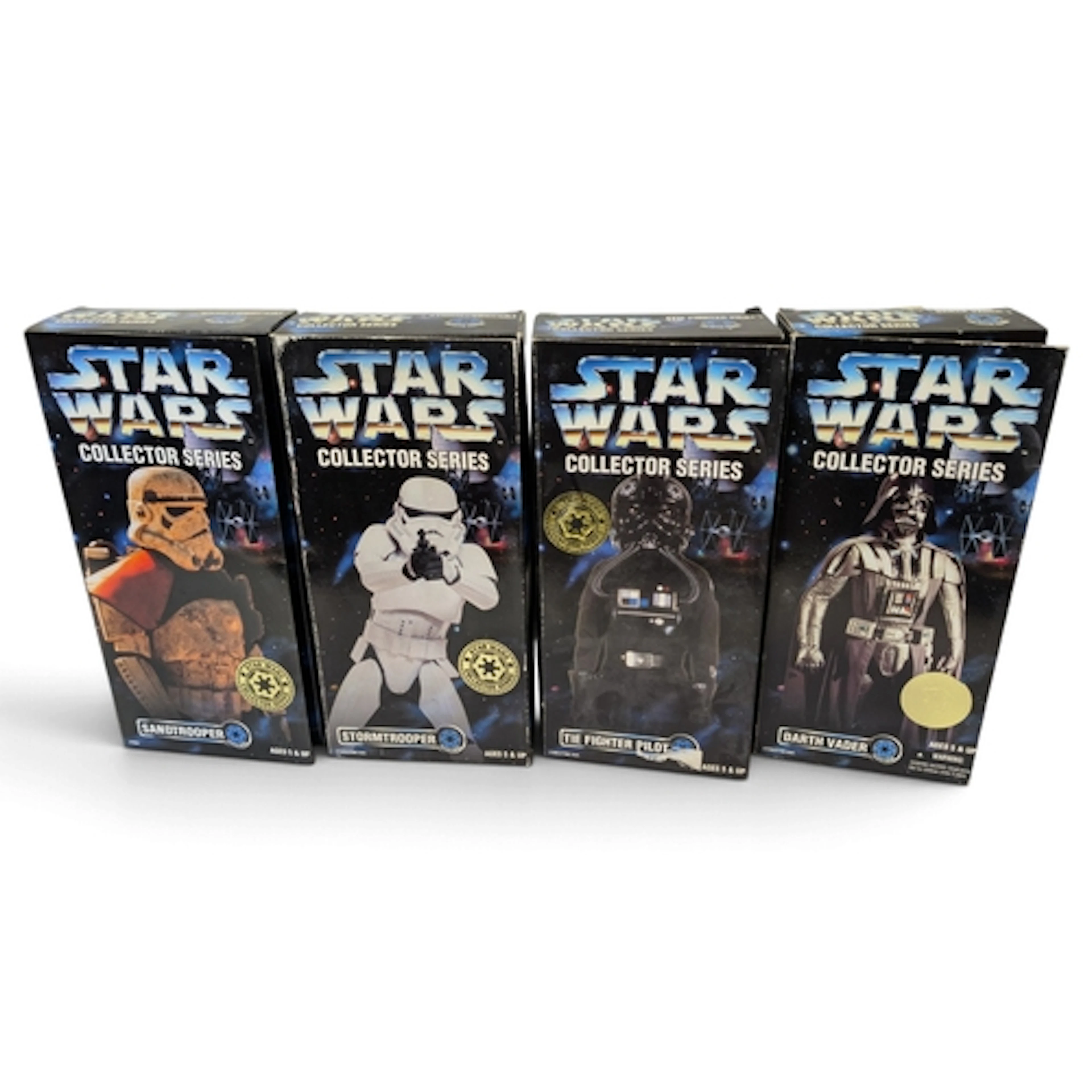 4 x 1996/7 Star Wars Kenner Collectors Series 12" Action Fig...