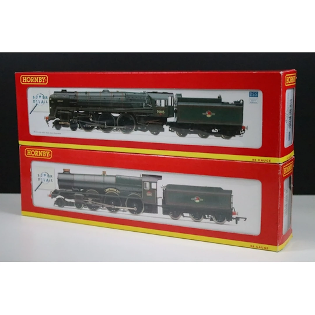 Two boxed Hornby OO gauge locomotives to include R2717 BR 4-...