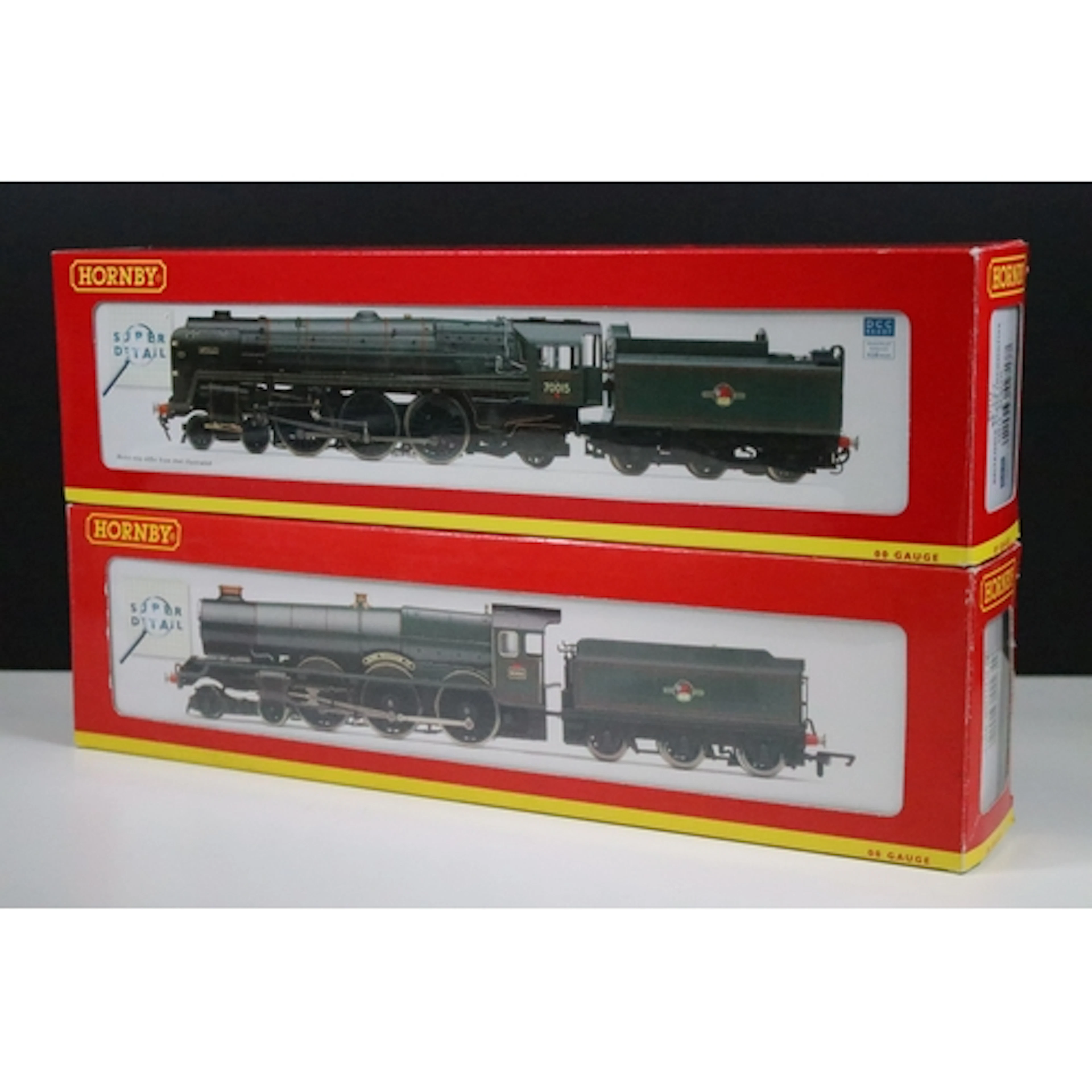 Two boxed Hornby OO gauge locomotives to include R2717 BR 4-...