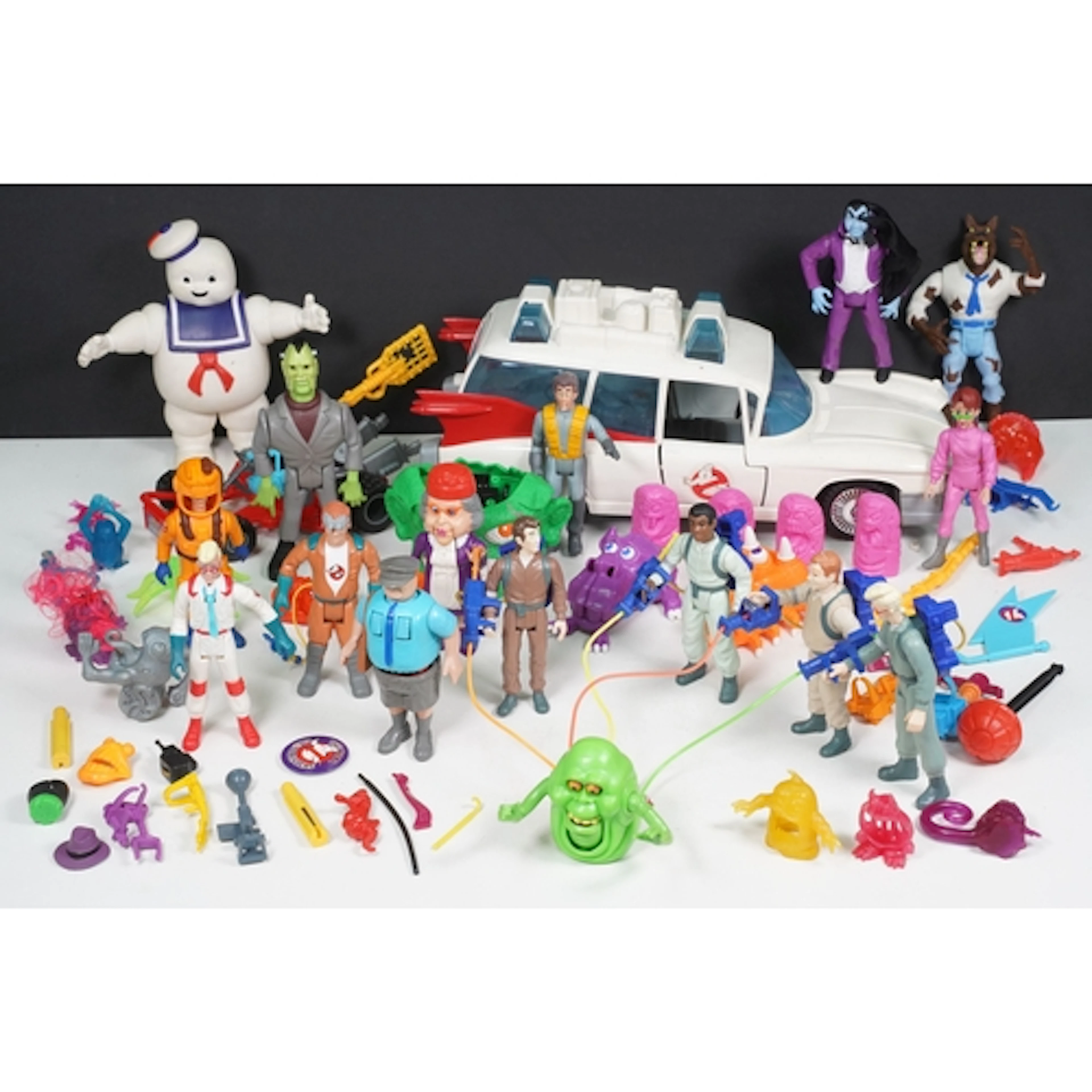 Kenner The Real Ghostbusters - Collection of 15 x figures, 2...