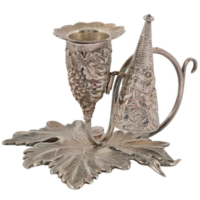 A William IV miniature silver chamberstick, by Taylor & Perr...