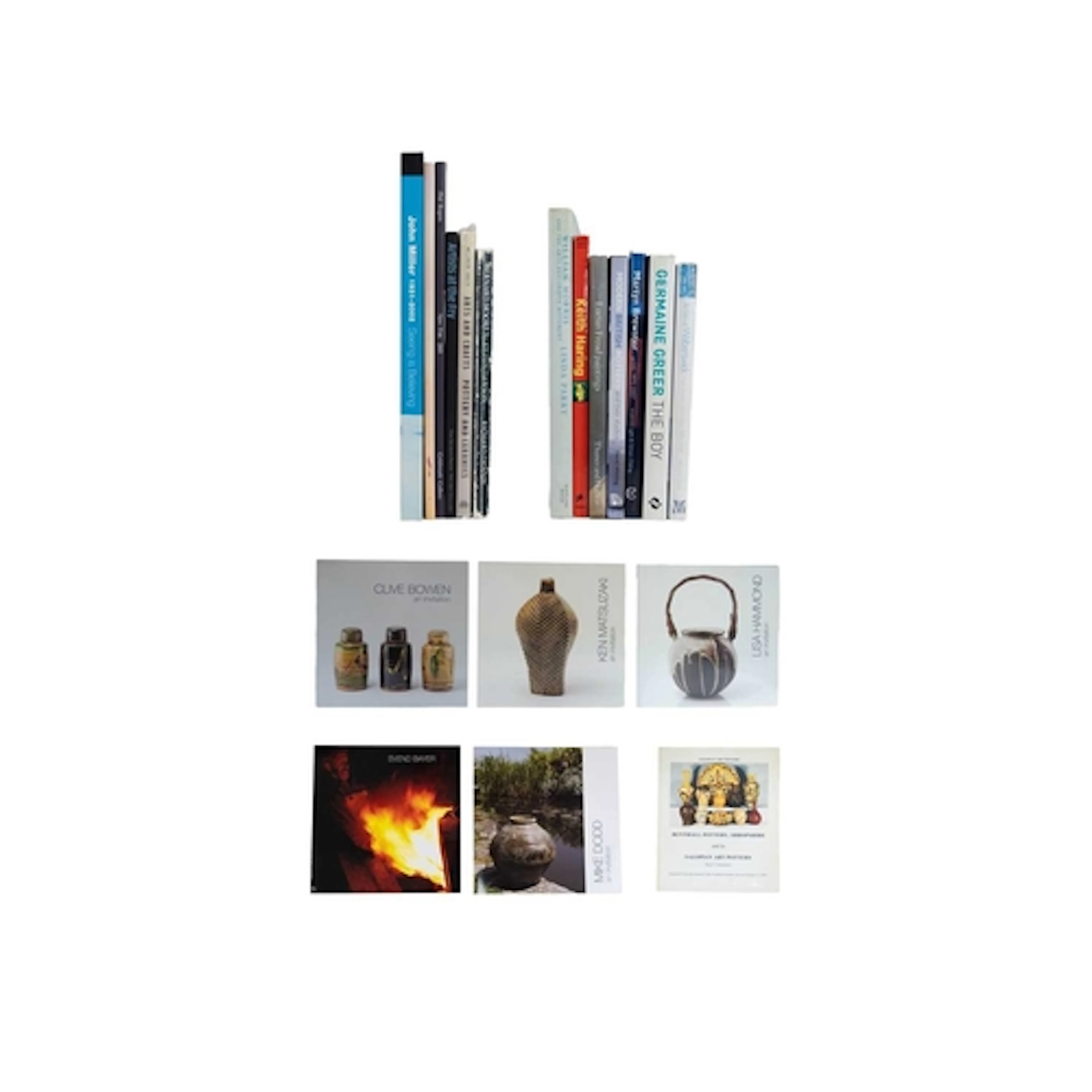 (Art) Germano Celant (ed). 'Keith Harding,' card wraps, illu...