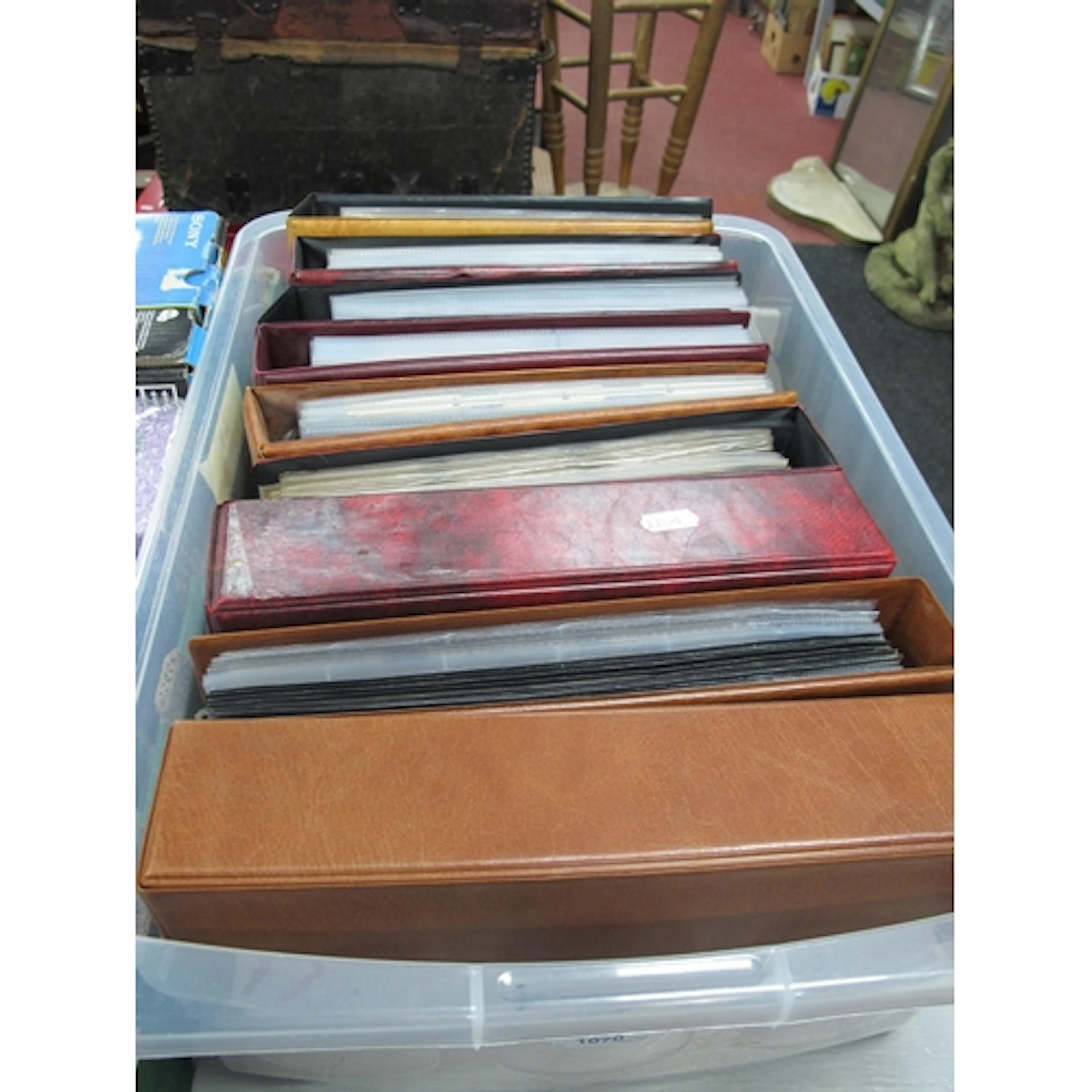 Seven Cigarette Card Presentation Binders/Display Albums, co...
