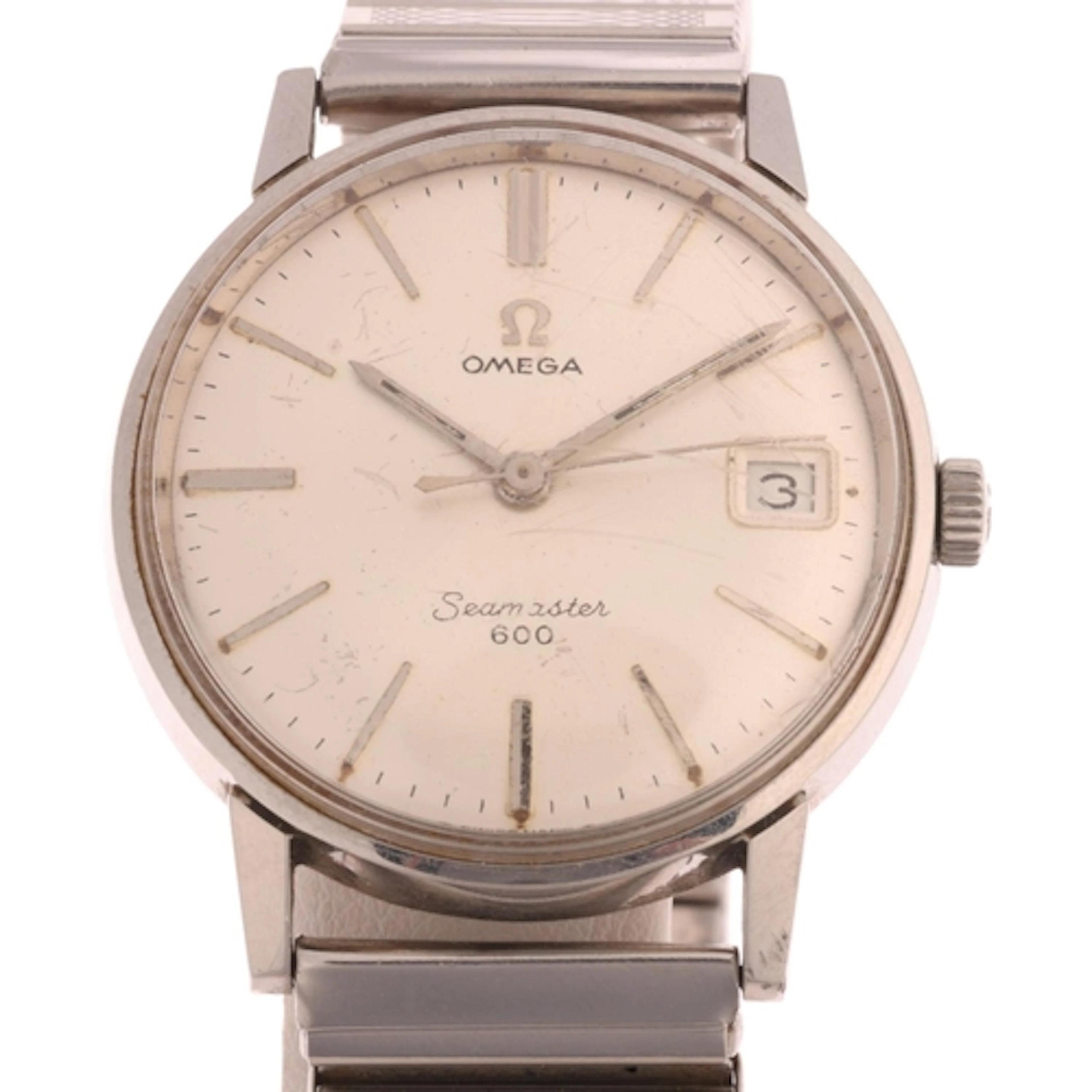 OMEGA - a Vintage stainless steel Seamaster 600 mechanical c...