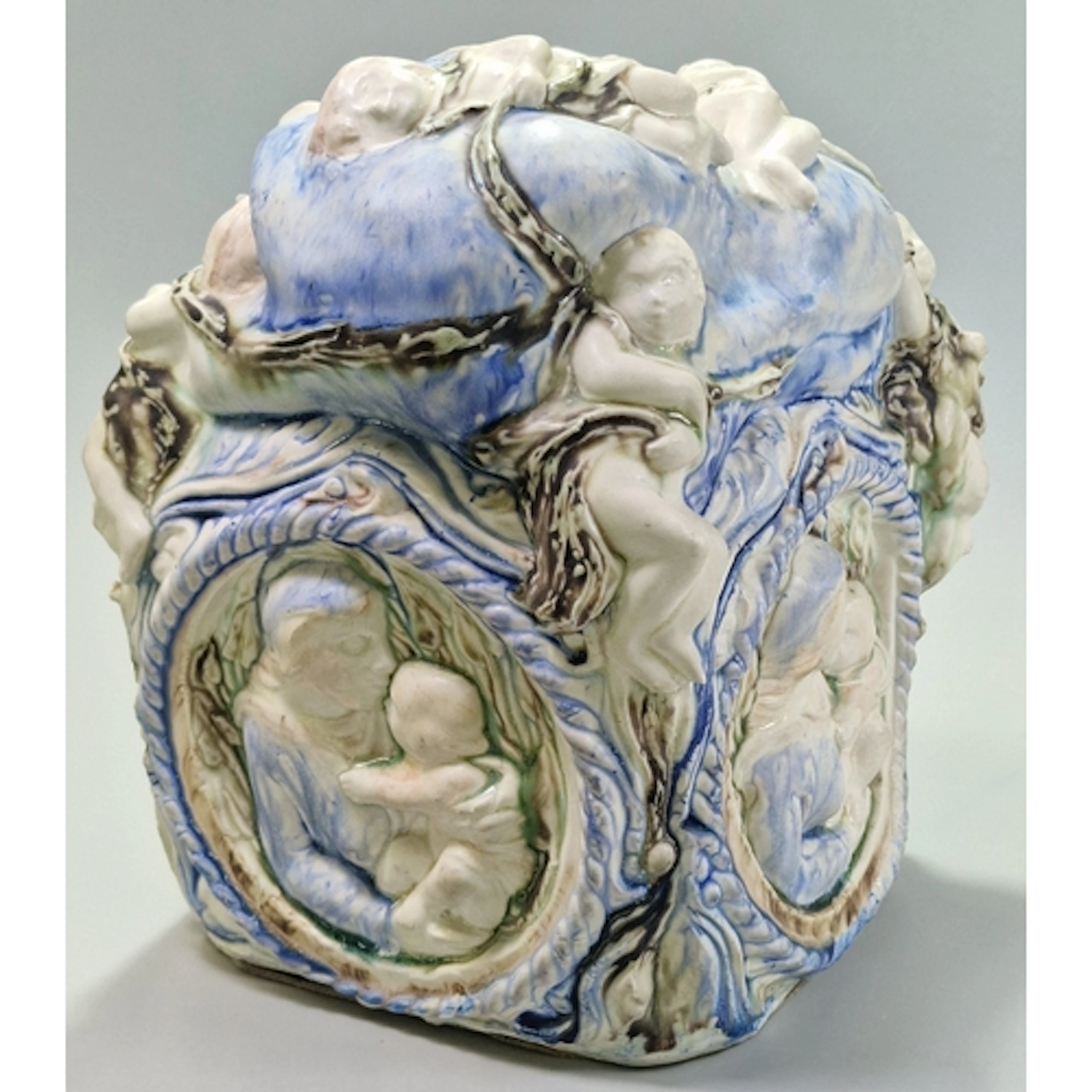 Gillian Still, (Local Welsh Sculptor), a ceramic sculpture, ...