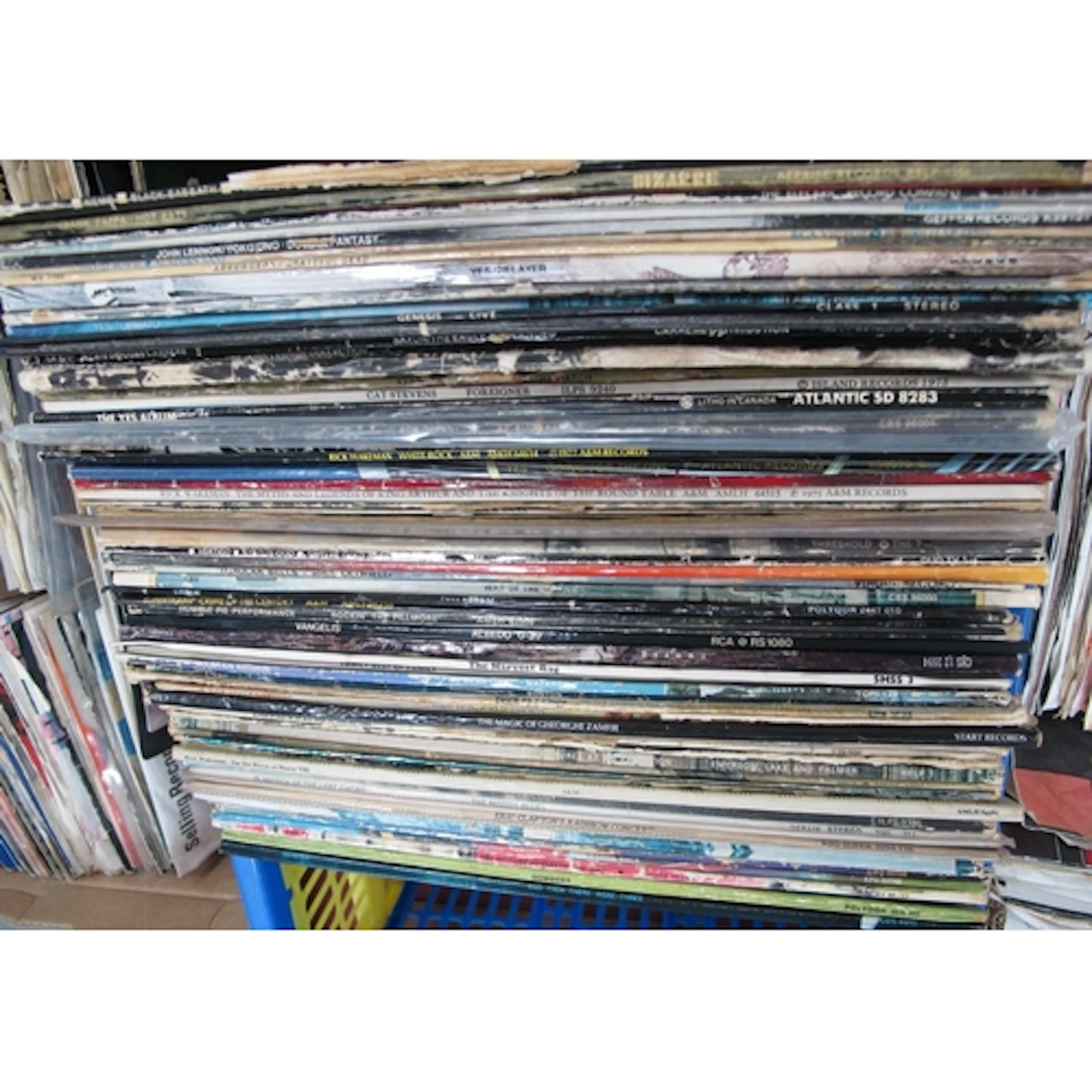 Lot of 50+ Rock and Metal LPs, mainly 1970s, including title...