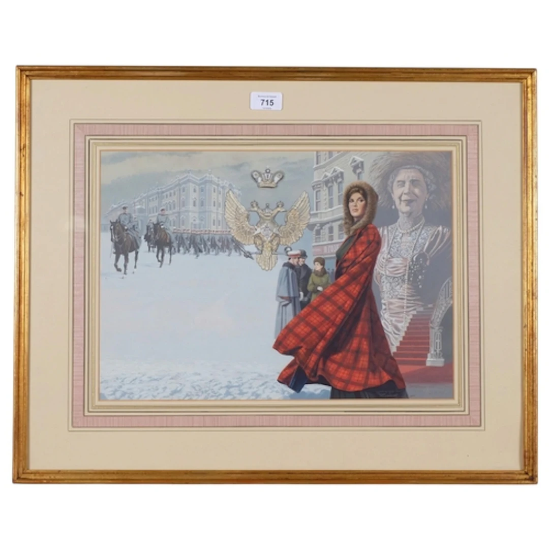 Richard Clifton-Dey, original illustration artwork, The Red ...