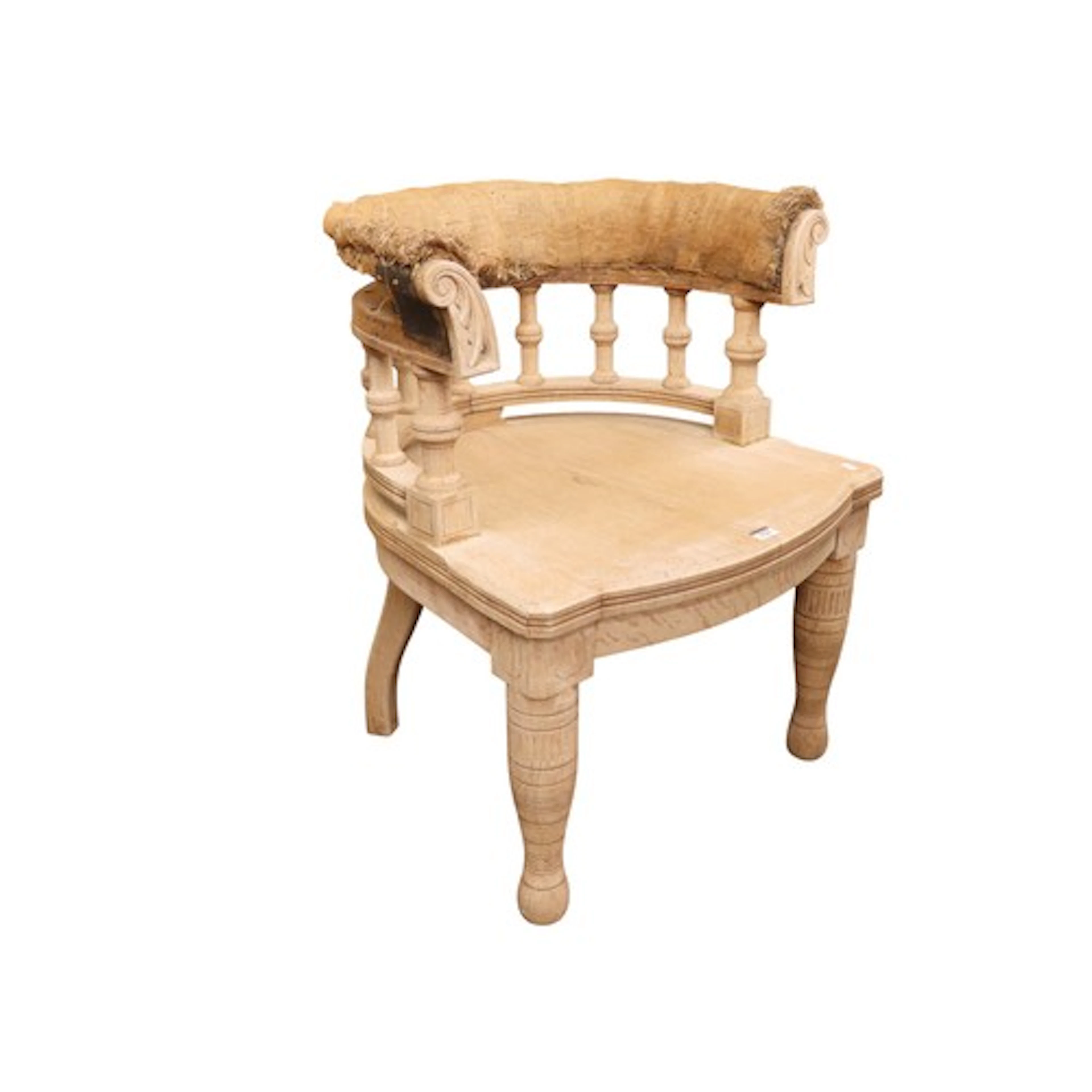 Attributed to Gillows, a large and impressive limed oak Klis...