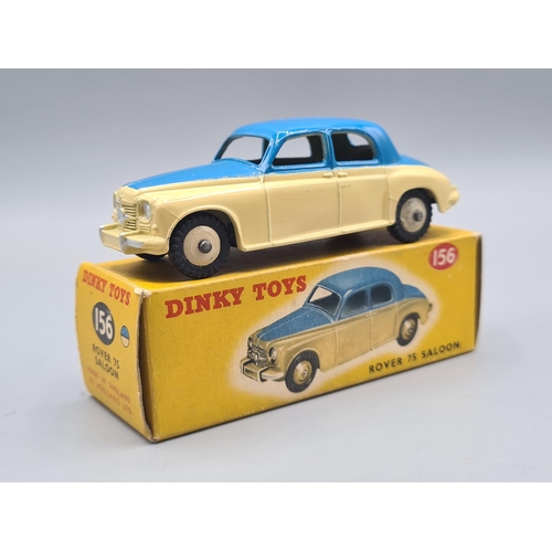 Dinky Toys Rover 75 Saloon N°156 - Bordeaux, Superbe état Avec Boîte D'origine