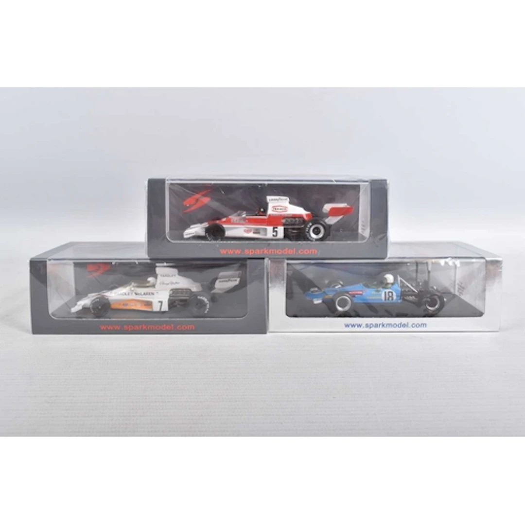THREE BOXED SEALED MINIMAX SPARK MODEL VEHICLES, to include ...