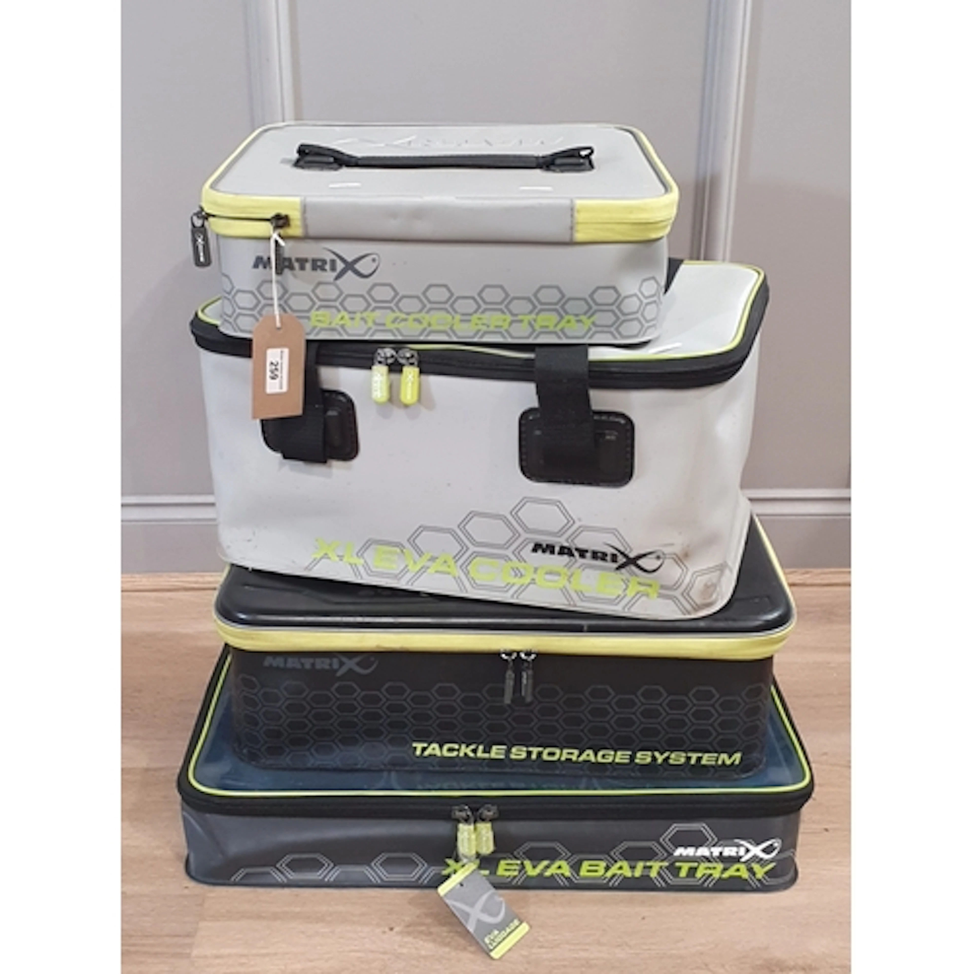 A quantity of Matrix Fishing Luggage, to include a Bait Cool...
