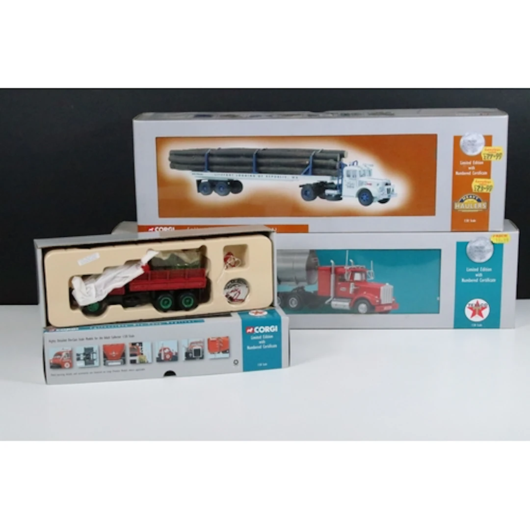 Three boxed 1/50 ltd edn Corgi Classics Premier diecast haul...