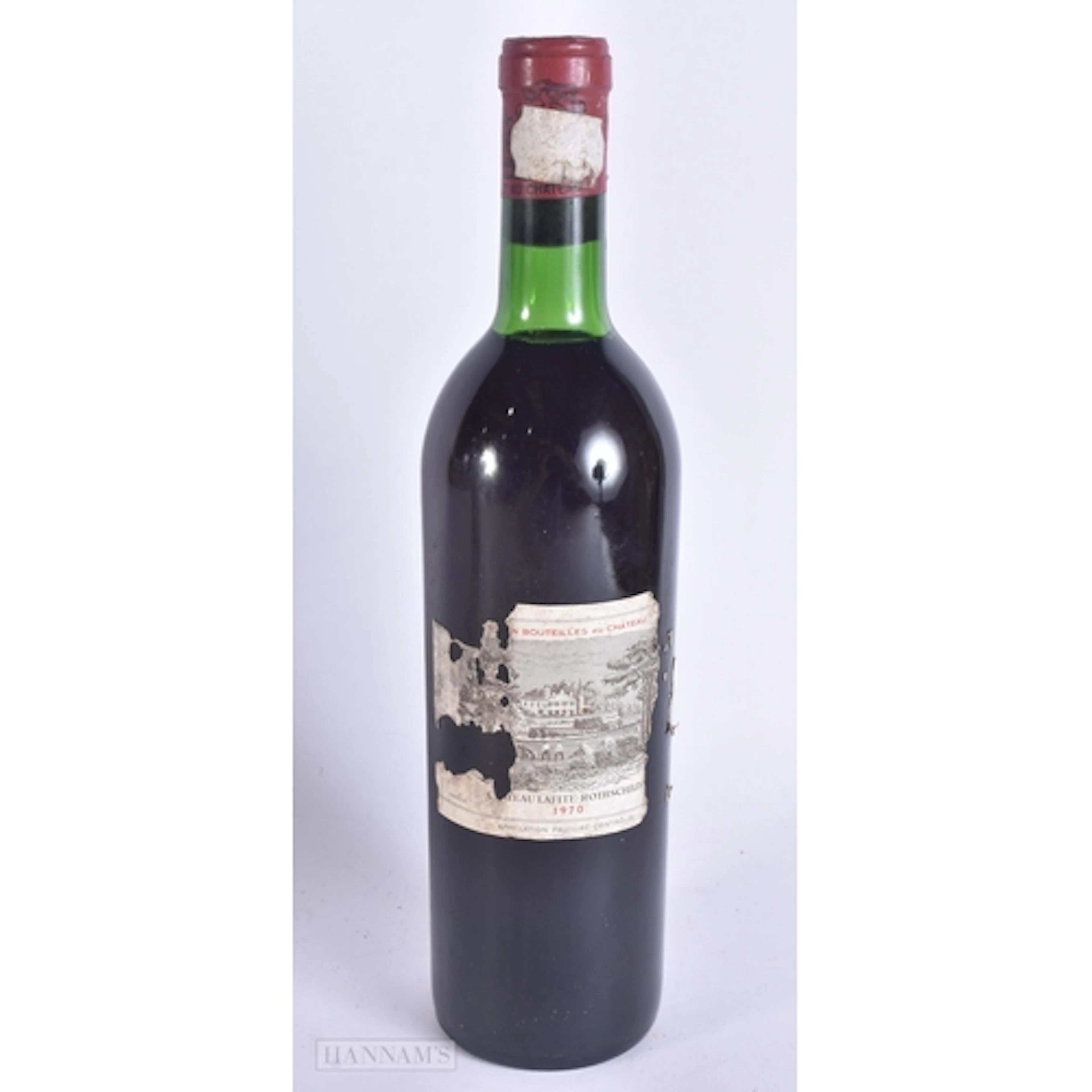 1970 CHÂTEAU LAFITE ROTHSCHILD PAUILLAC. FIRST GROWTH BORDEA...