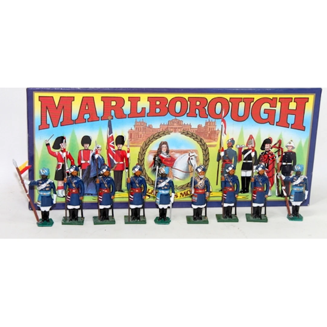 Cast metal model soldiers: Marlborough Collectors Models, Br...