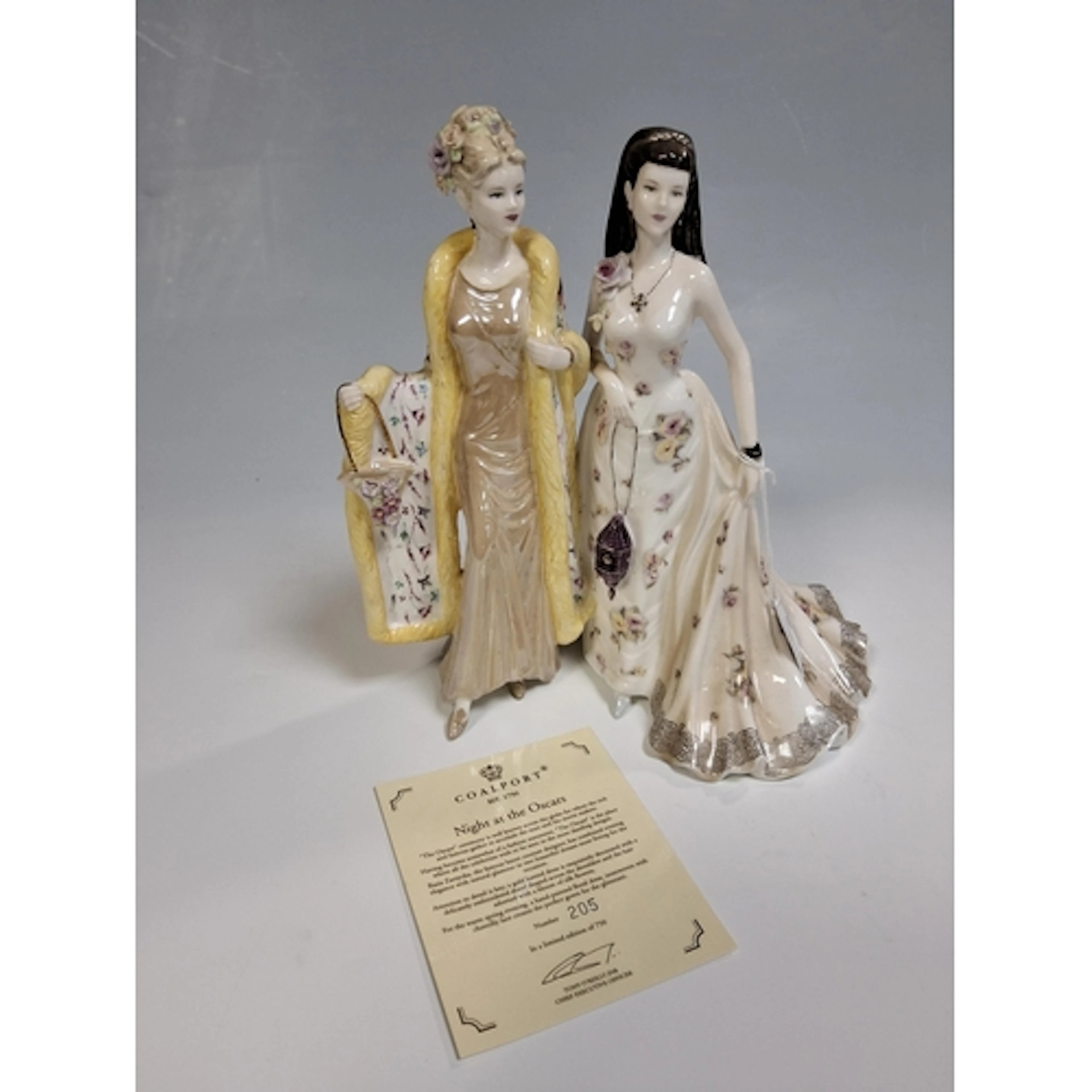A COALPORT LIMITED EDITION NIGHT AT THE OPERA FIGURE GROUP, ...
