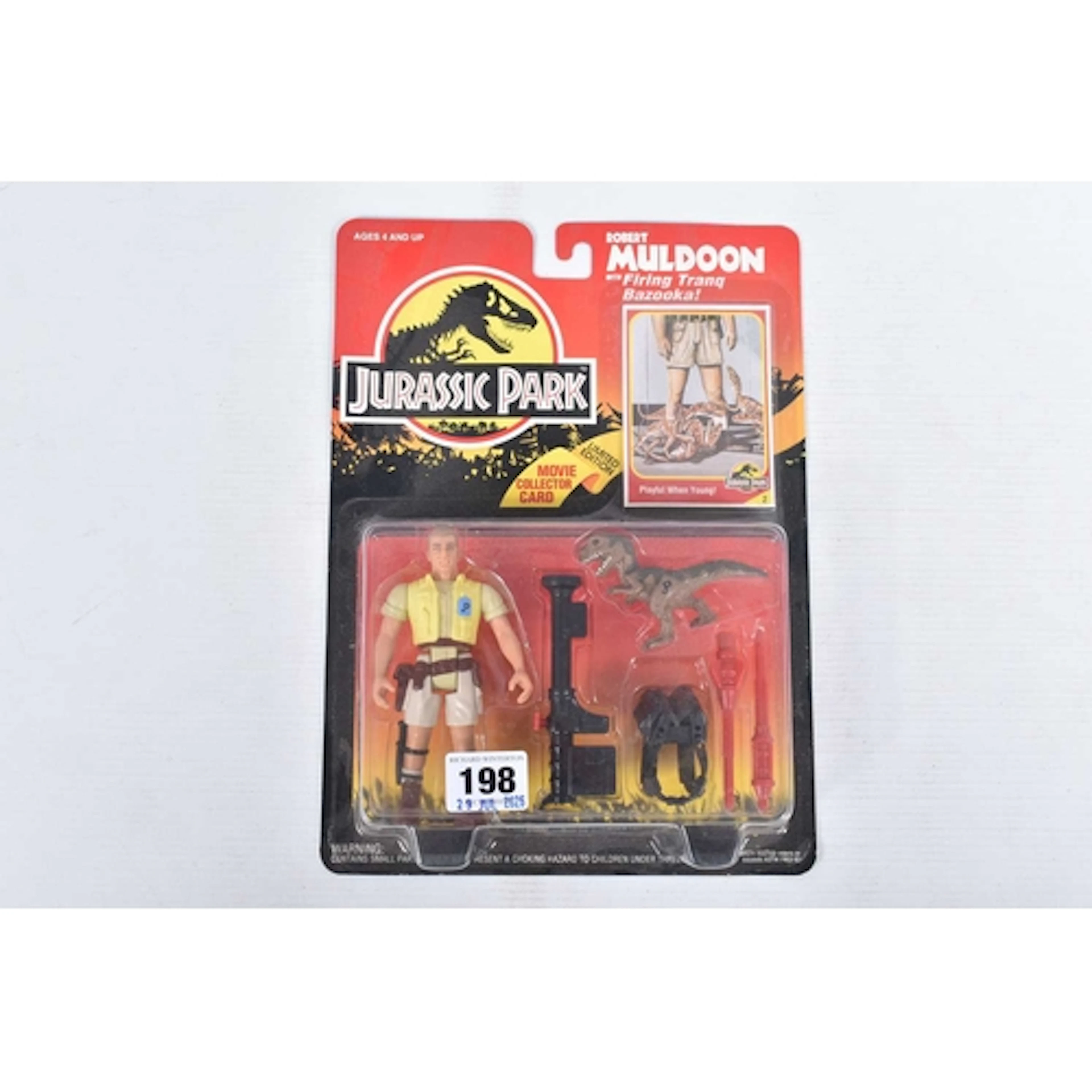 A BOXED KENNER 1993 JURASSIC PARK ROBERT MULDOON FIGURE, wit...