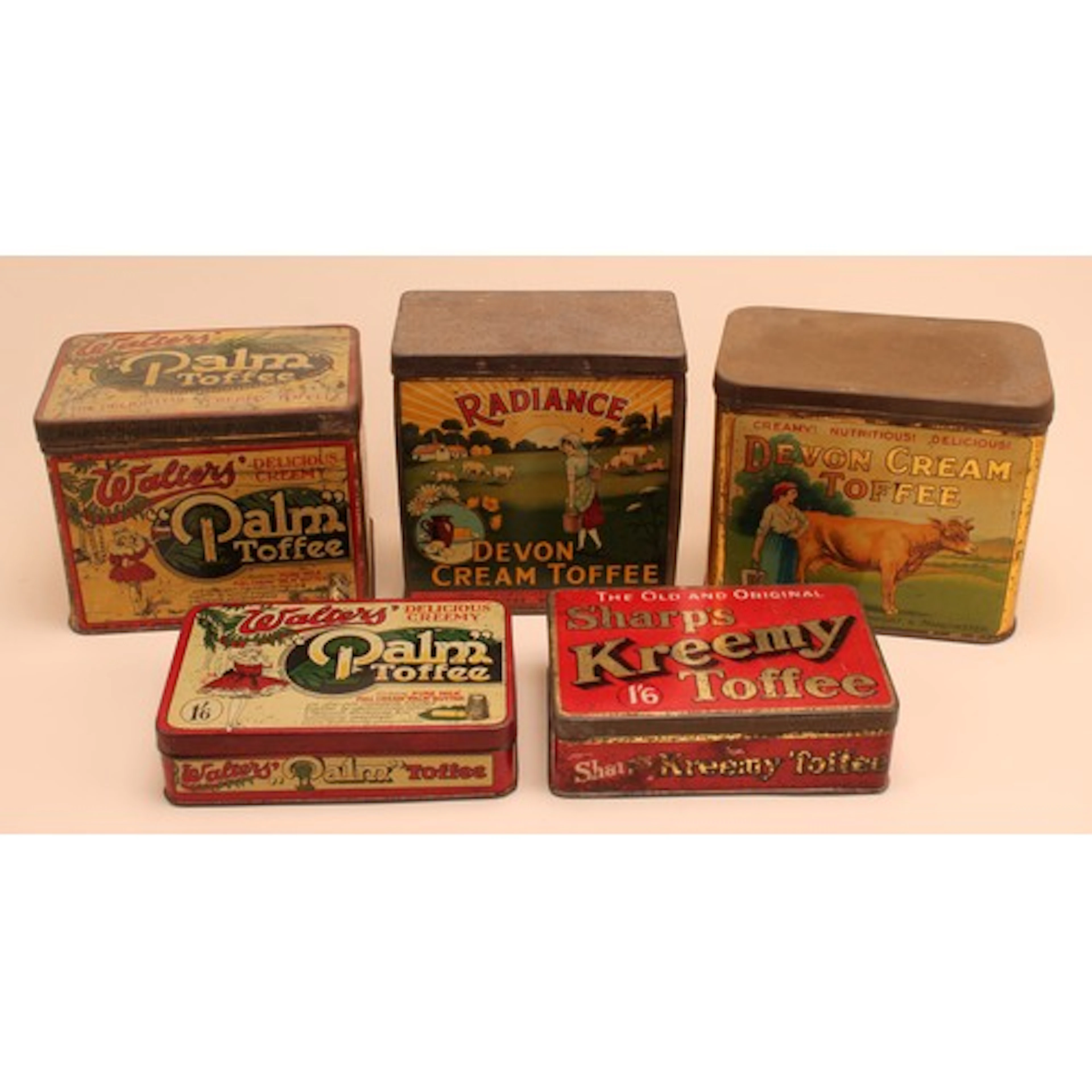 Advertising Tins - Confectionery - an early 20th century rou...