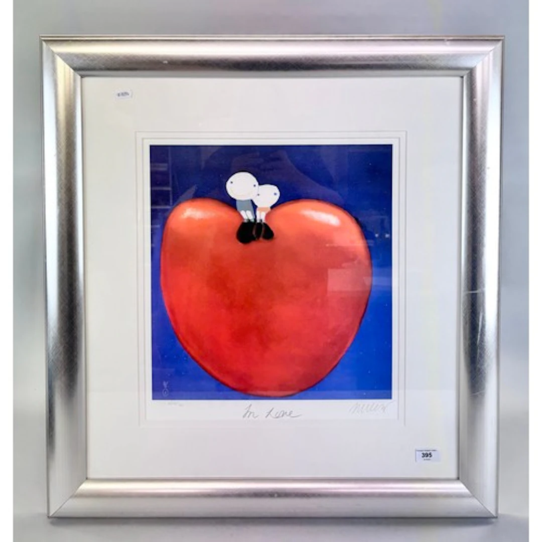 'In love' Limited Edition Print. 53/85. 44cm x 40cm....